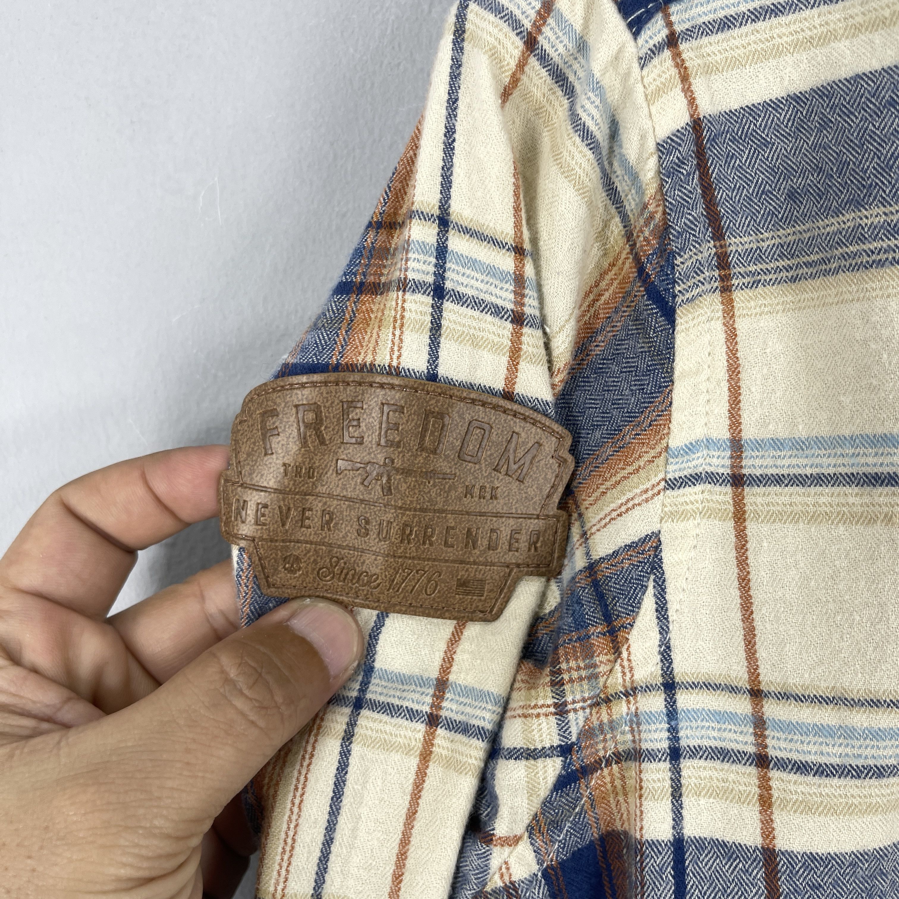 Flannel MFG FREEDOM Plaid Checkered Tartan Multicolor Flannel Size US S / EU 44-46 / 1 - 6 Thumbnail