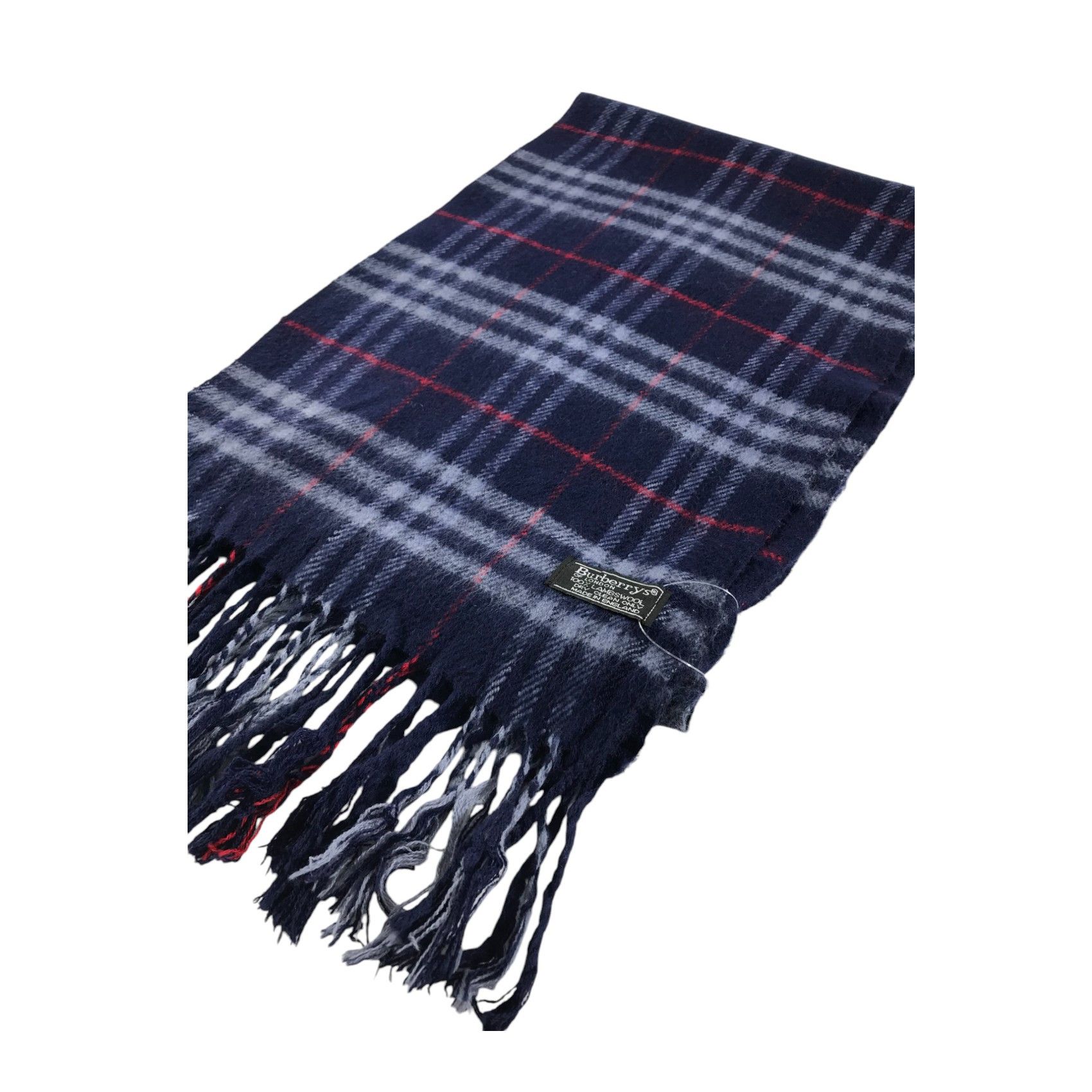 Burberry × Vintage Burberry Scarf / Muffler / Neckwear - WW2696 Size ONE SIZE - 3 Thumbnail