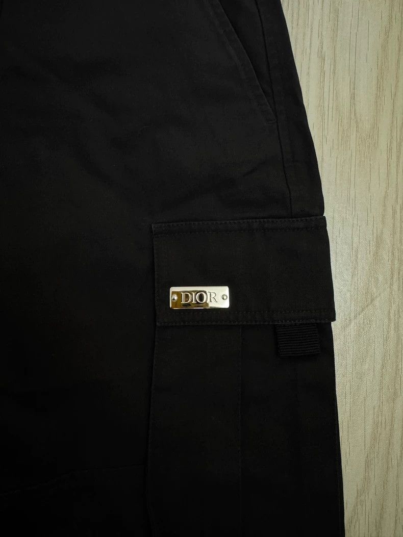 Dior Dior Steel logo black leggings pant 2504-Nextarrow Size US 28 / EU 44 - 2 Thumbnail