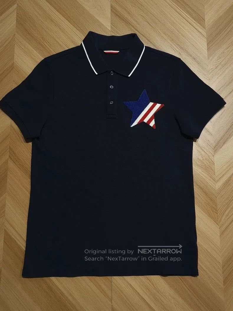 Moncler Moncler Women's Polo Shirt with Star. Size US S / EU 44-46 / 1 - 1 Thumbnail