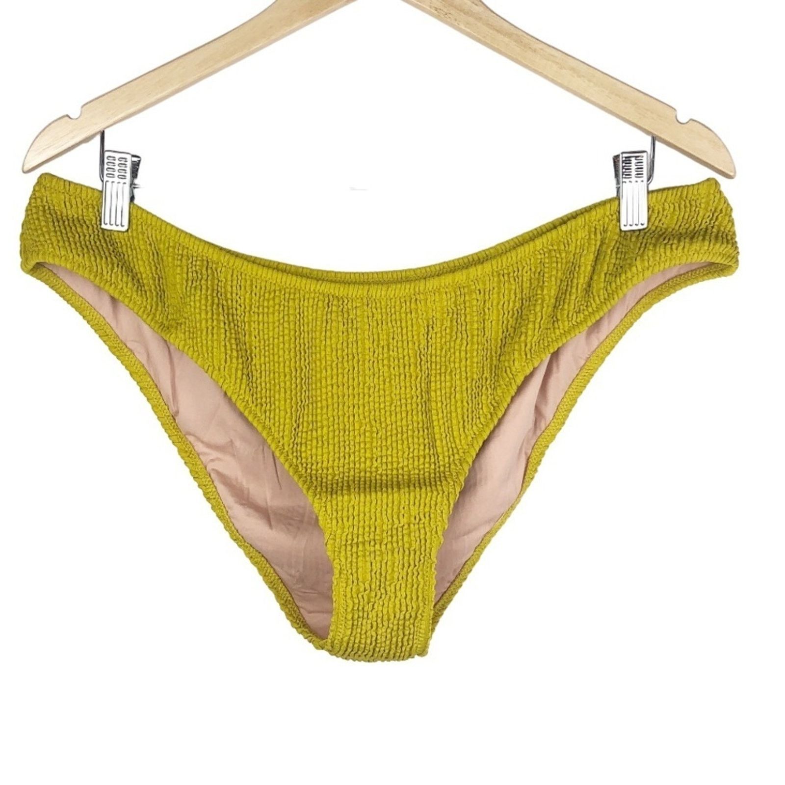 Madewell New with tag Madewell Women's 2nd Wave Ribbed Bikini Bottoms Size ONE SIZE - 2 Thumbnail