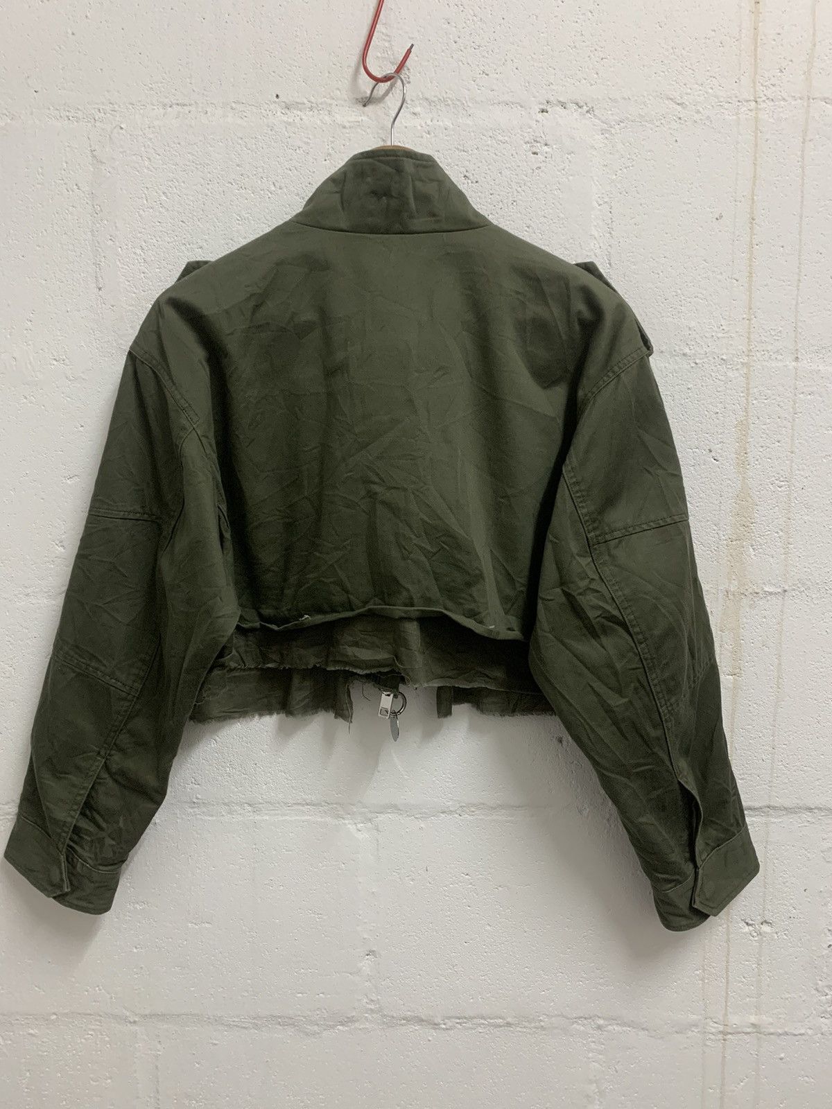 Diesel Vintage Diesel Cropped Military Style Jacket Size XL / US 12-14 / IT 48-50 - 5 Thumbnail