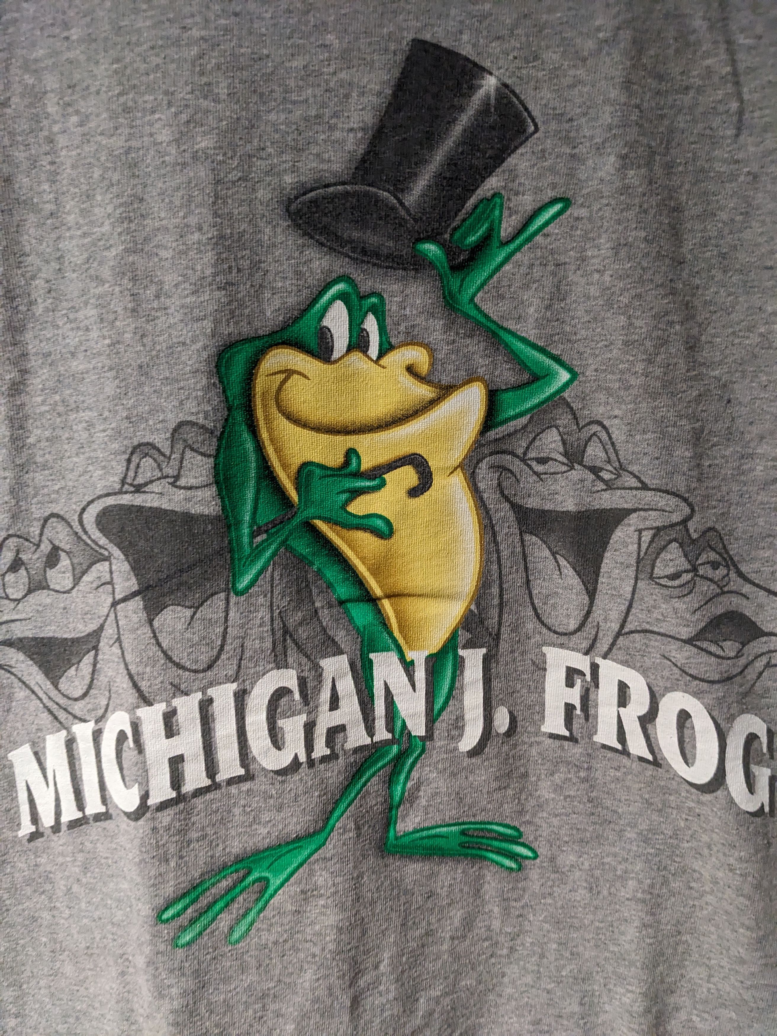 Cartoon Network × Vintage Vintage 1998 Michigan J. Frog Looney Tunes Large T-Shirt Size US L / EU 52-54 / 3 - 2 Thumbnail