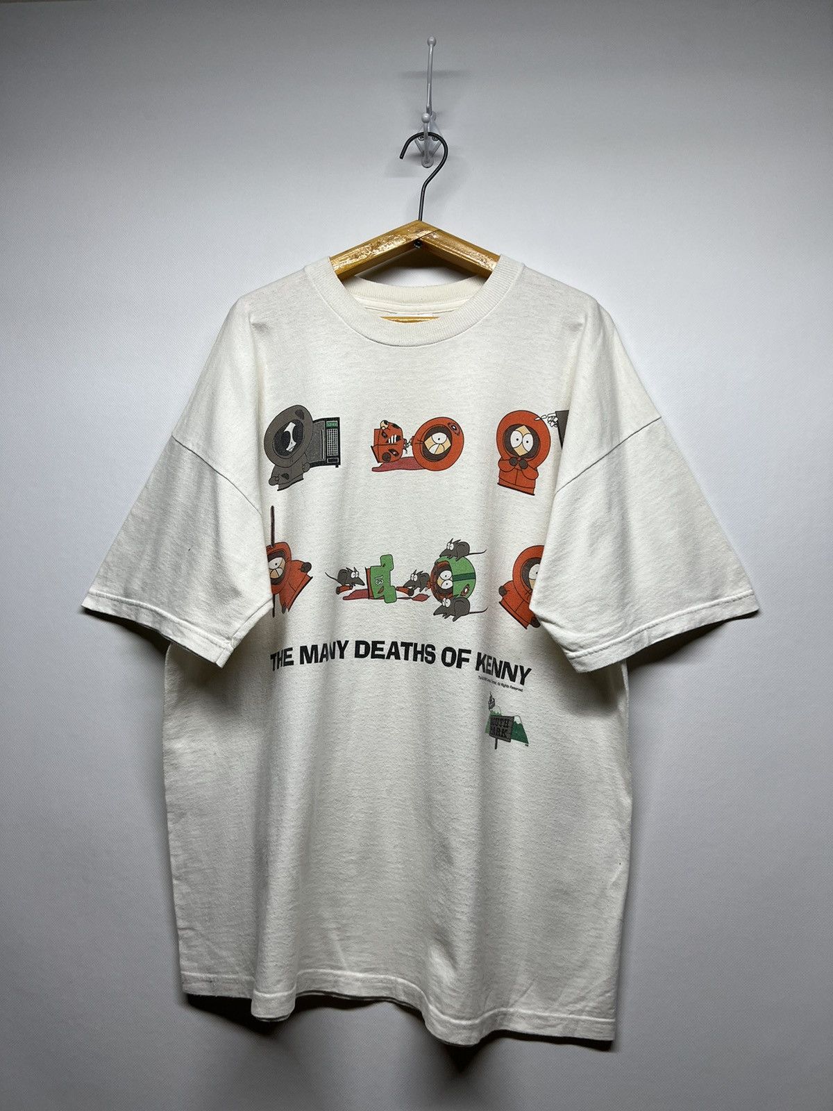 Vintage Y2k 1998 South Park They Killed Kenny T-Shirt 90’s