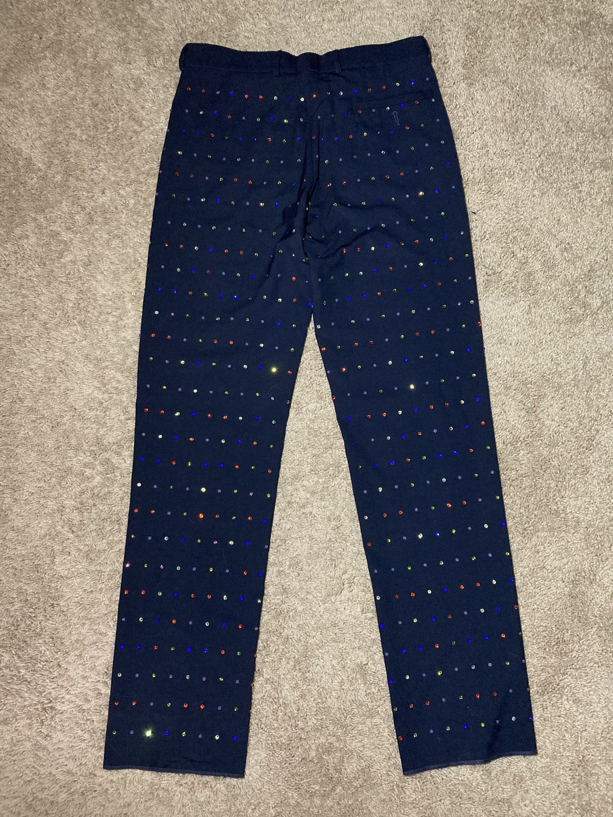 Martine Rose New AW21 Martine Rose Rhinestone Jewel Tailored Suit Pants Size US 30 / EU 46 - 8 Thumbnail