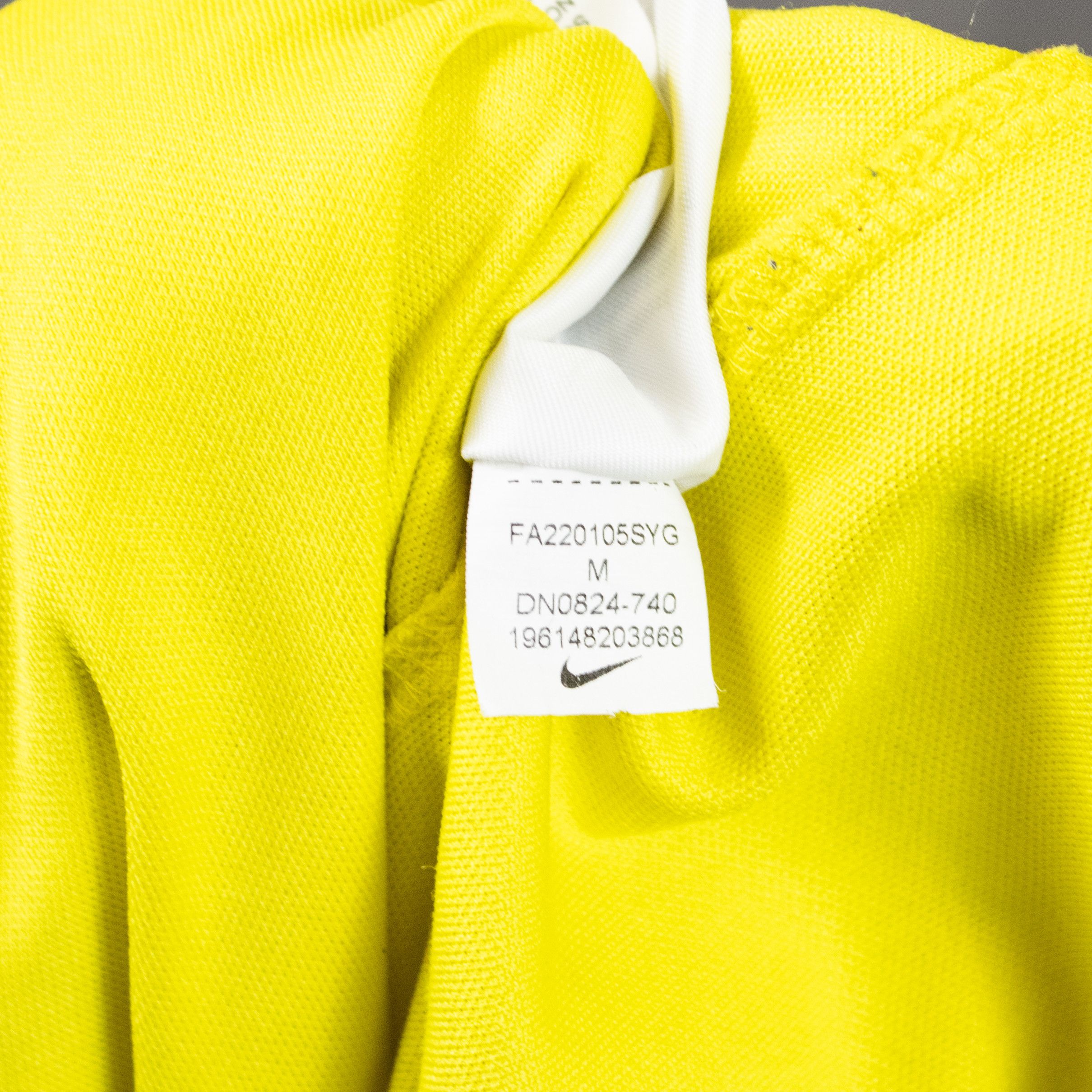 Nike Y2K 2000's 00's Nike Brazil Home Yellow Pattern Jersey Size US XS / EU 42 / 0 - 6 Thumbnail