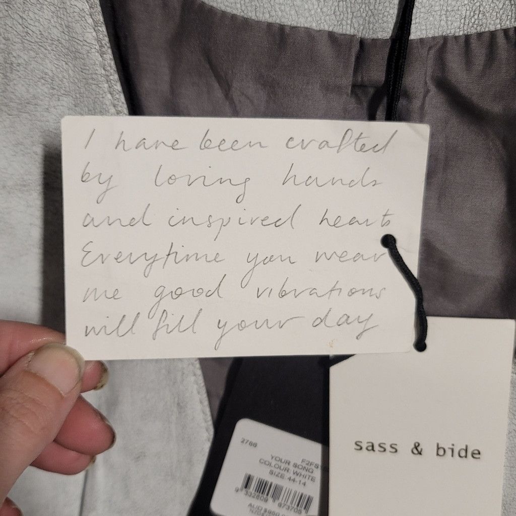 Other NWT Sass & Bide 'Your Song' Distressed Leather Jacket Size L / US 10 / IT 46 - 7 Thumbnail
