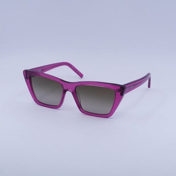 Saint Laurent Paris 🕶️ New Saint Laurent SL276 MICA 061 Cyclamen Sunglasses Size ONE SIZE - 5 Thumbnail