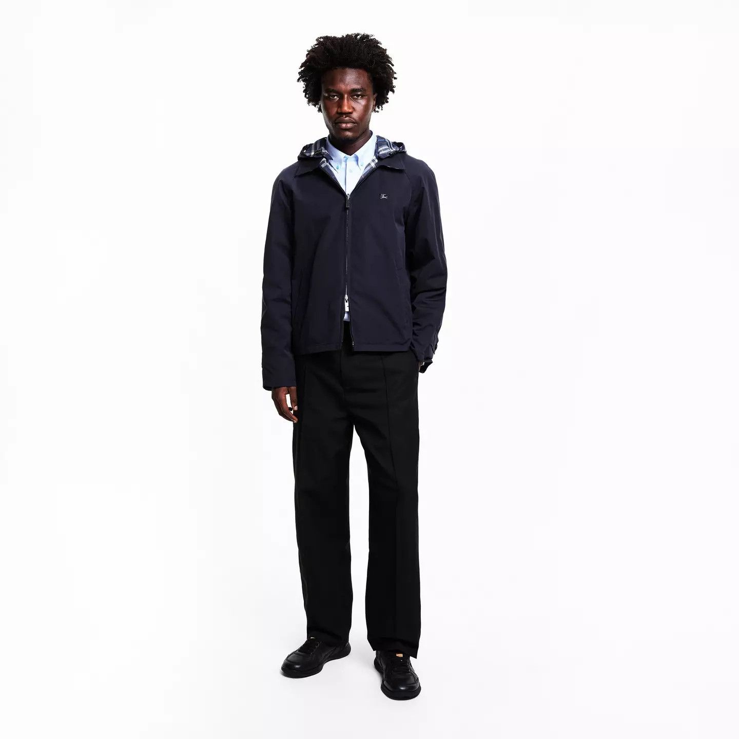 Burberry o1g2r1mq0426 Hodson Jacket in Blue Size US M / EU 48-50 / 2 - 6 Thumbnail