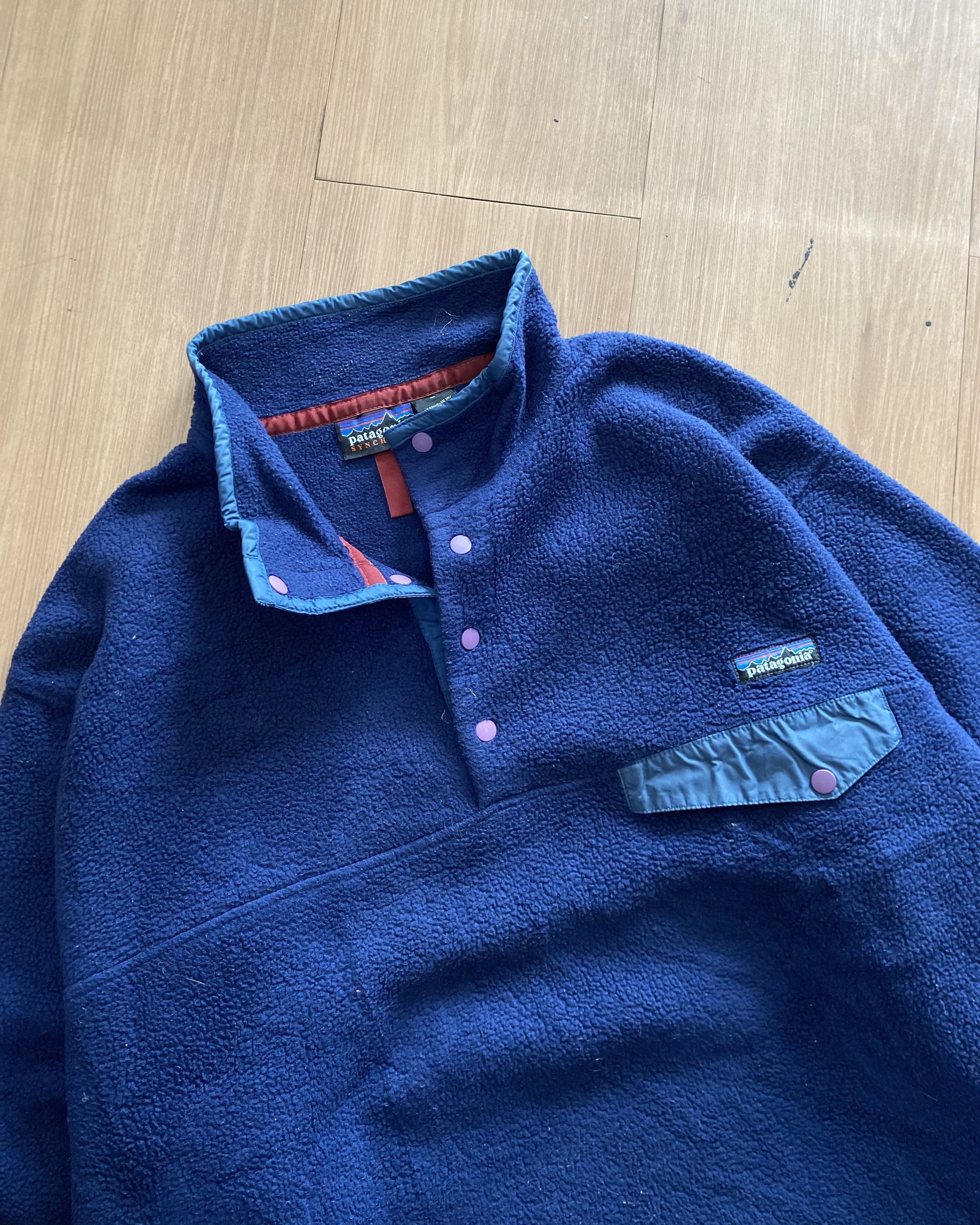 Patagonia Vintage Patagonia 2000s synchilla fleece jacket Size US L / EU 52-54 / 3 - 2 Thumbnail