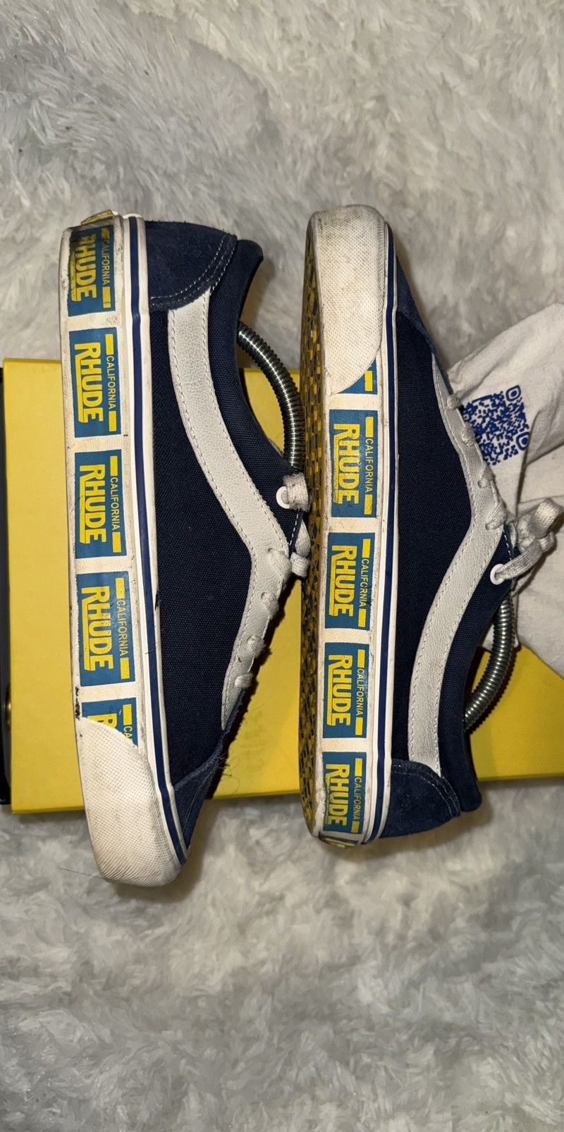 Rhude × Vans Rhude x Vans Bold Ni Plate/Blue Size US 9 / EU 42 - 3 Thumbnail