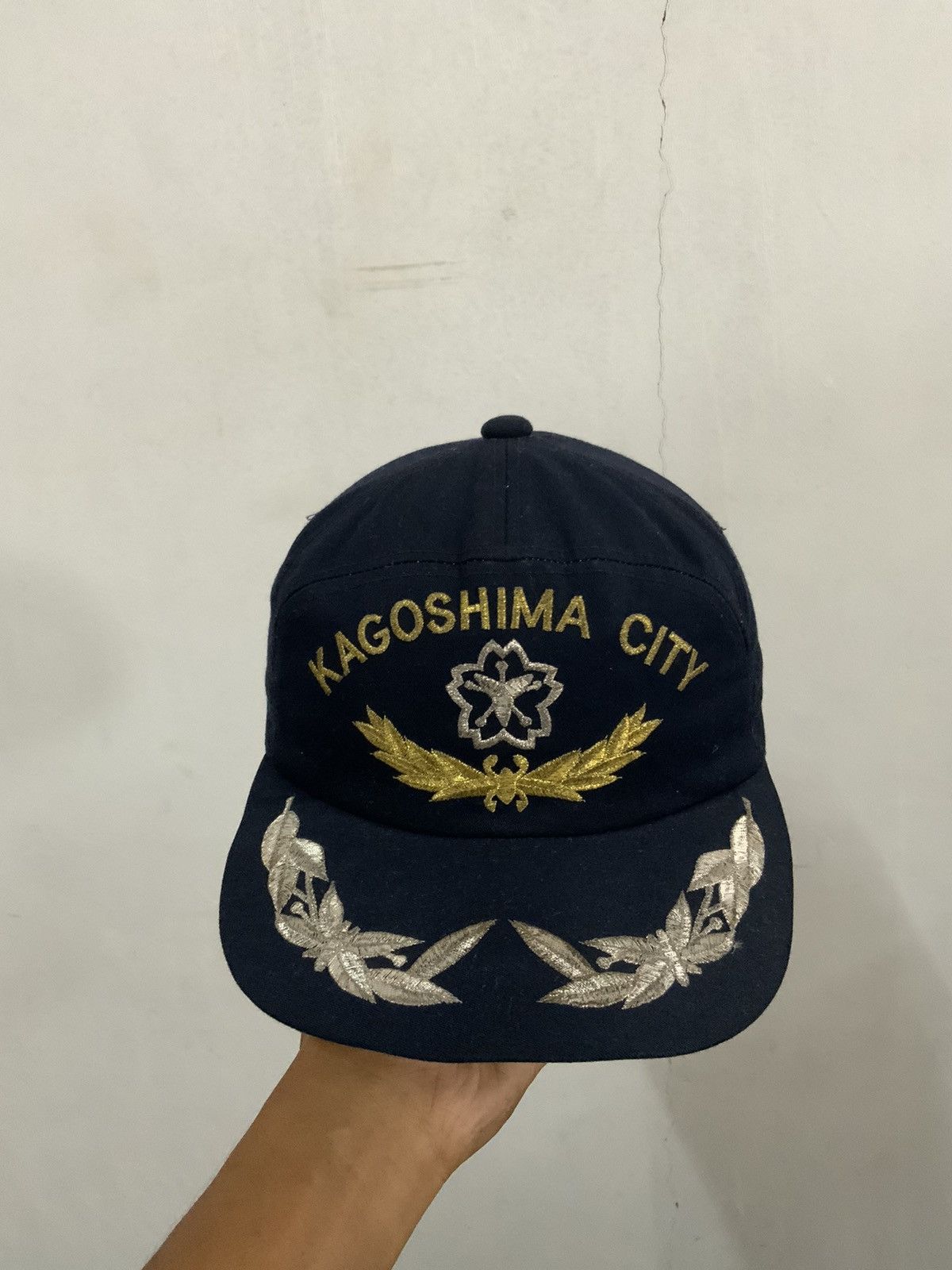Japanese Brand Kagoshima City Indigo Vintage Hat Size ONE SIZE - 5 Thumbnail