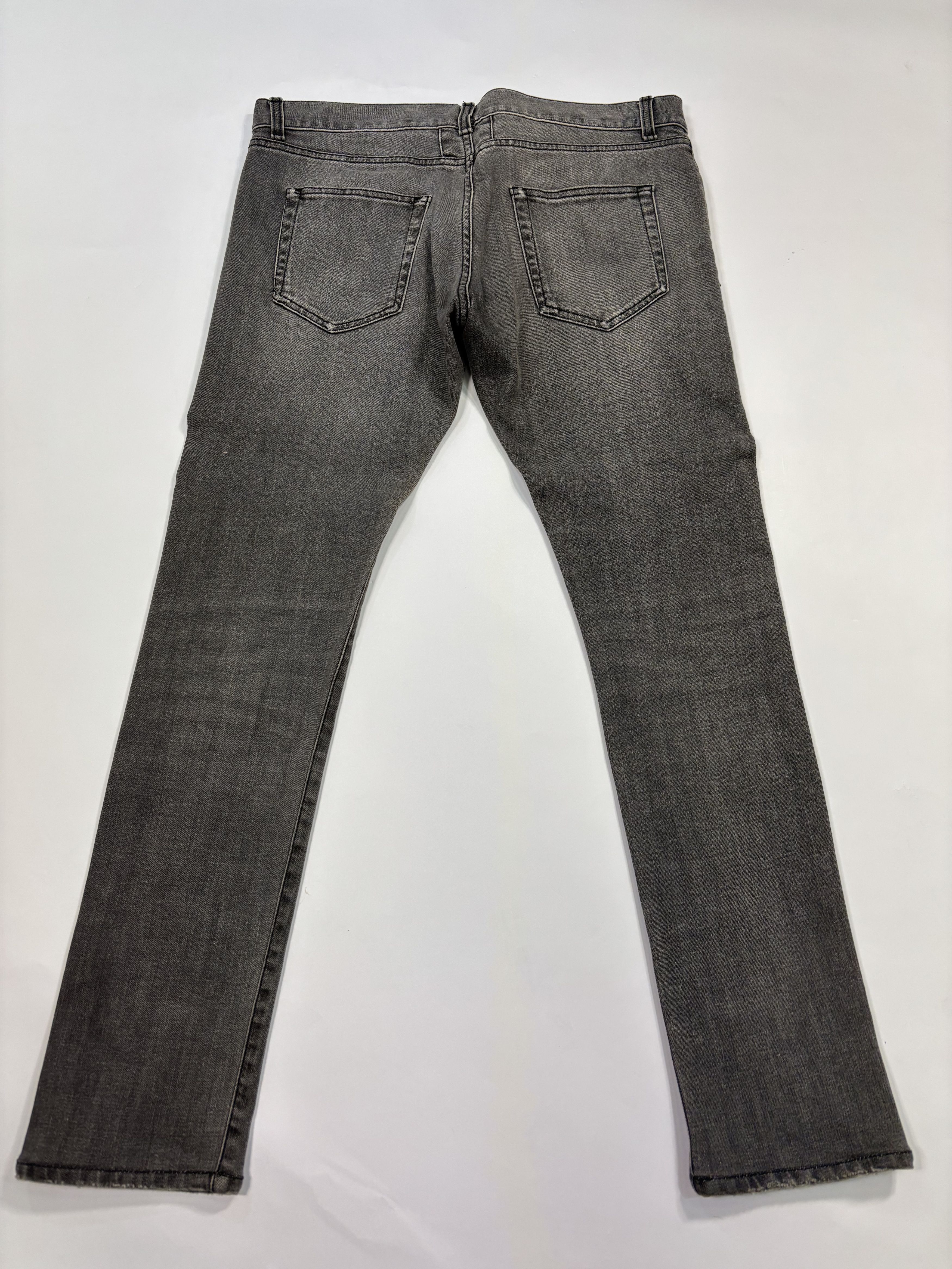 Saint Laurent Paris Saint Laurent Grey Jeans Size US 32 / EU 48 - 4 Thumbnail