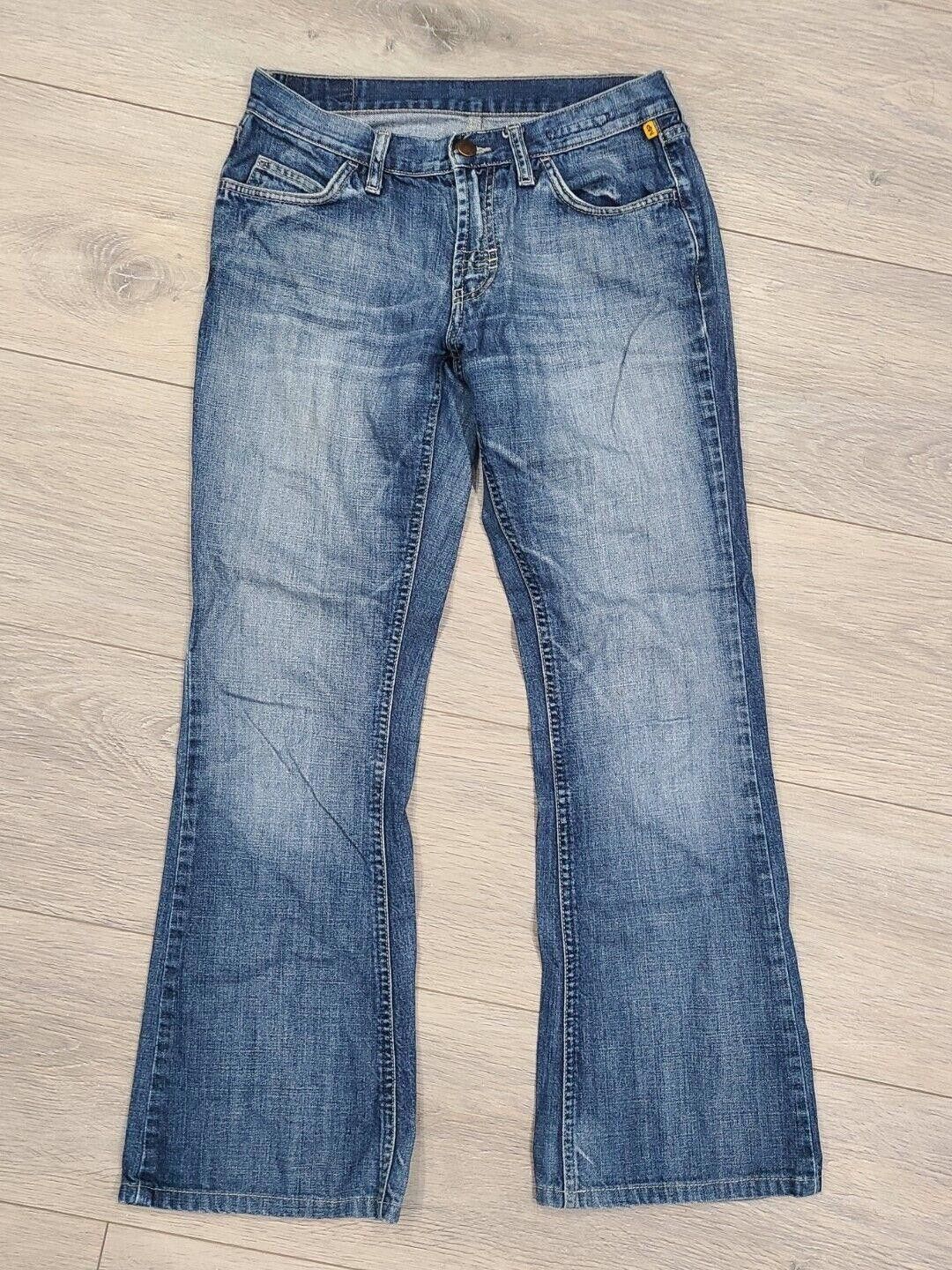 Designer Meltin Pot Jeans Size 29 New Bell Medium Wash School 8 Size 29" - 1 Thumbnail
