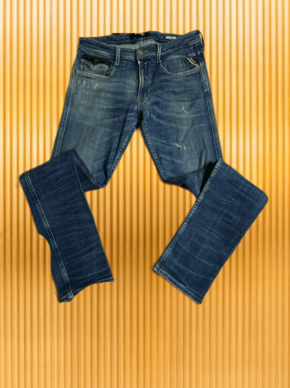 Vintage Vintage Distressed Faded Denim Pants Jeans Size US 33 - 1 Thumbnail