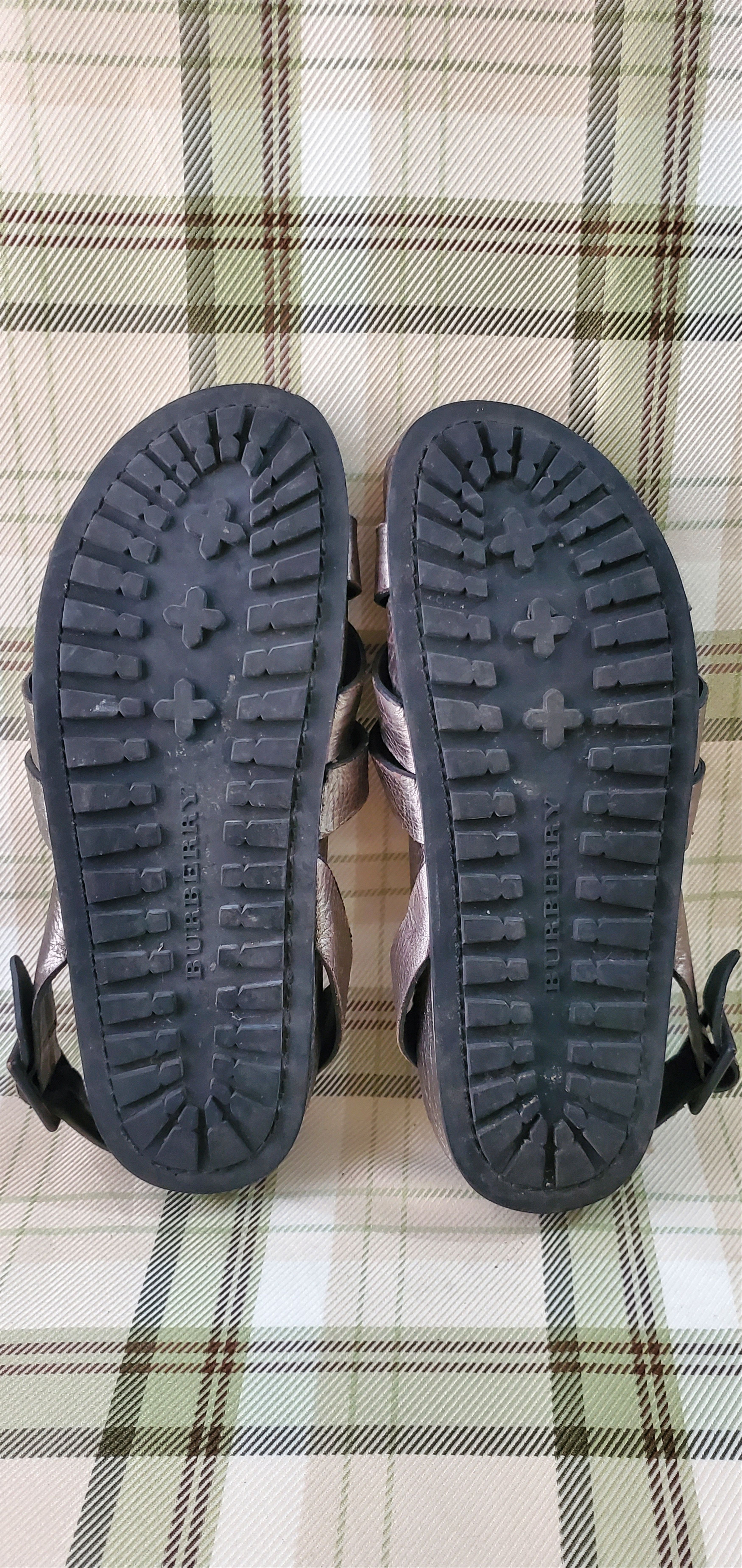 Burberry Prorsum Burberry Prorsum Silver Sandals Size US 10 / IT 40 - 3 Thumbnail