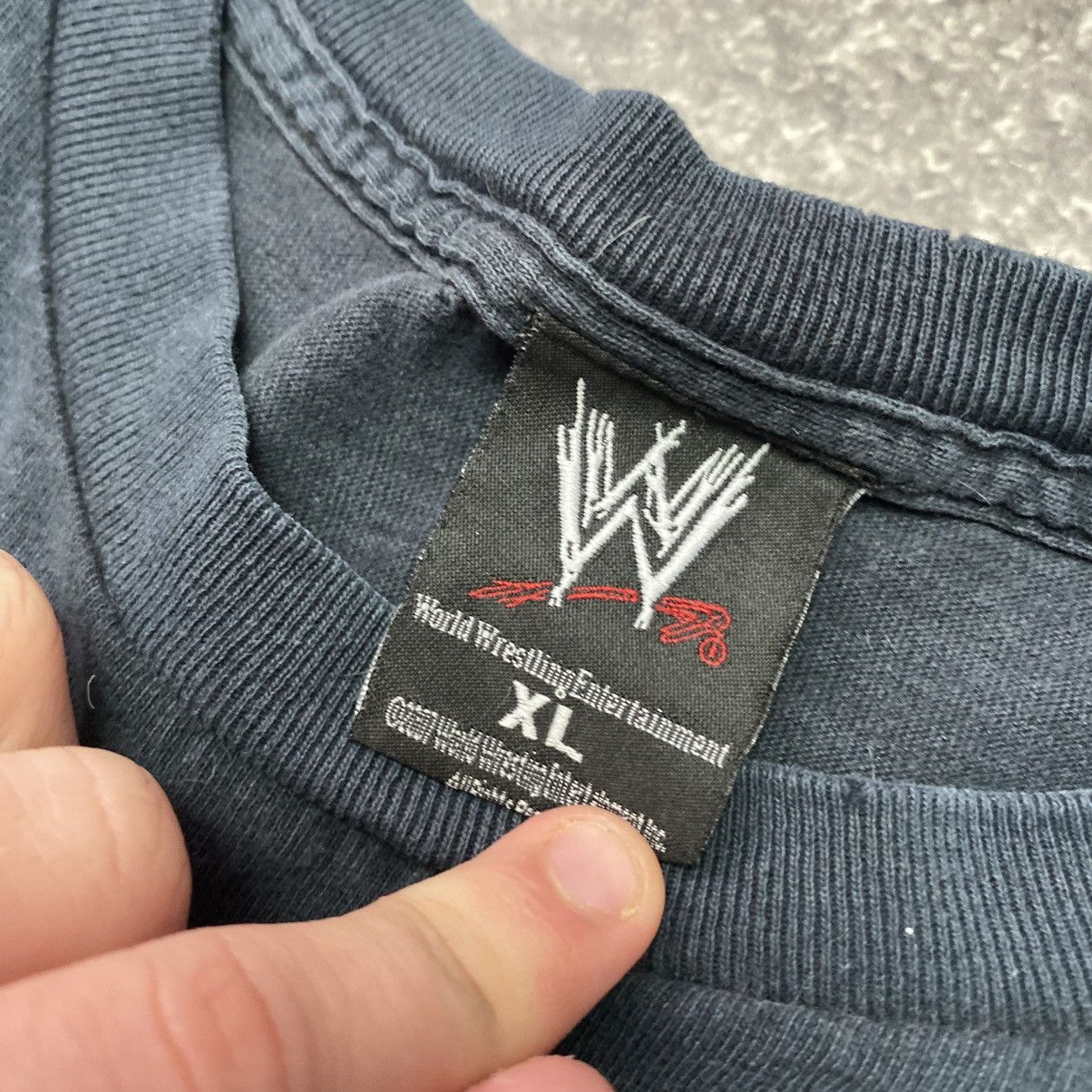WWE Vintage Wwe Wrestling Batista 2007 Big Logo tee size XL Size US XL / EU 56 / 4 - 9 Thumbnail