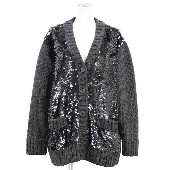 Prada Prada Prada Wool Cashmere Knit Cardigan Textile Tops DUTY FREE for USA Size ONE SIZE - 1 Thumbnail