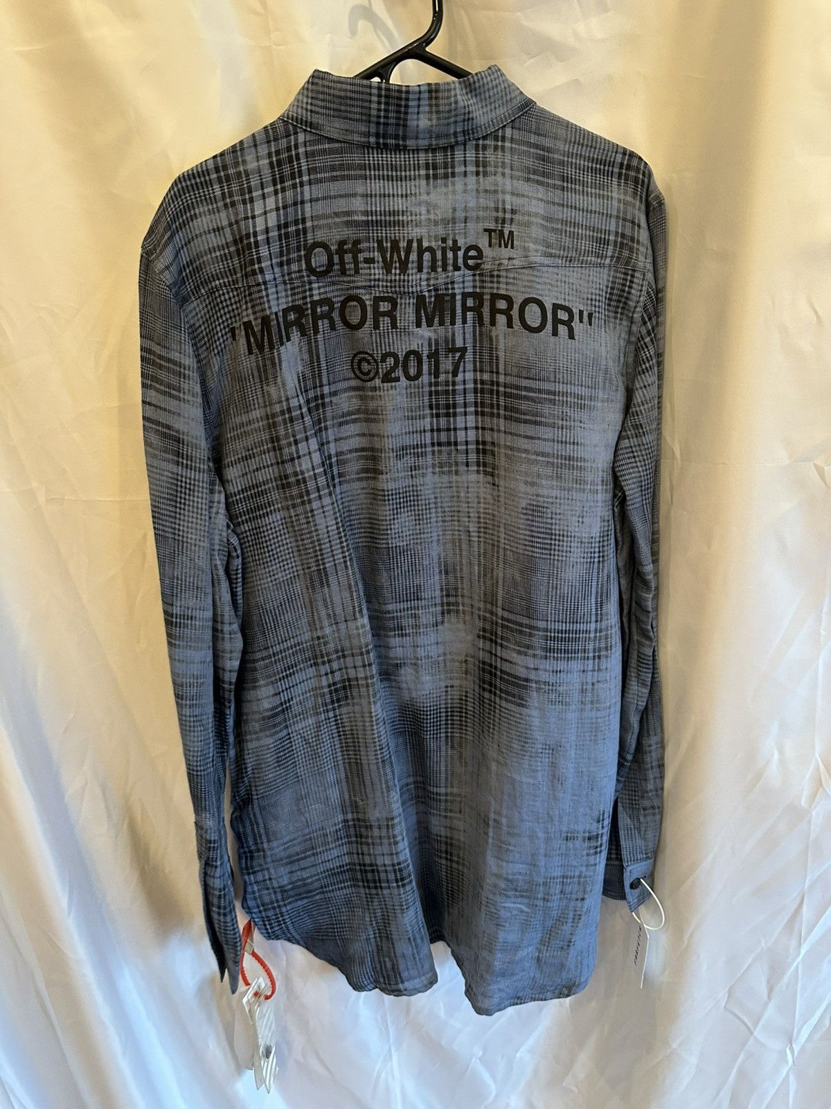 Off-White Off-White Plaid Shirt Size US XL / EU 56 / 4 - 7 Thumbnail