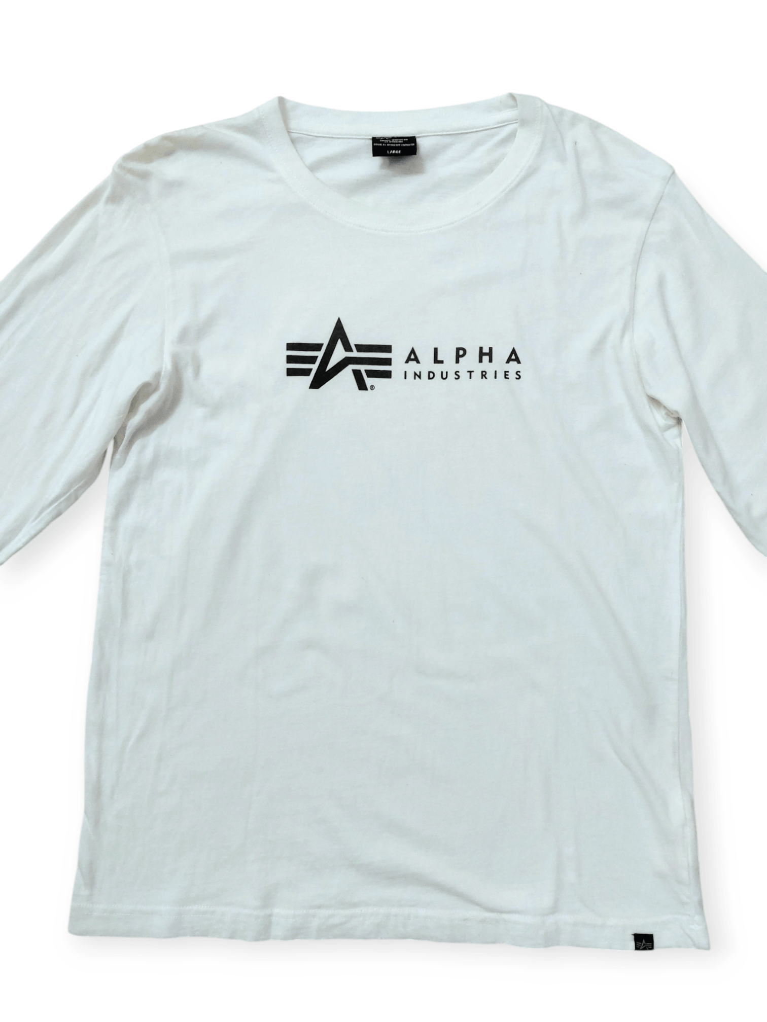 Alpha Industries Alpha Industries Logo Long Sleeve T-Shirt Size US L / EU 52-54 / 3 - 4 Thumbnail