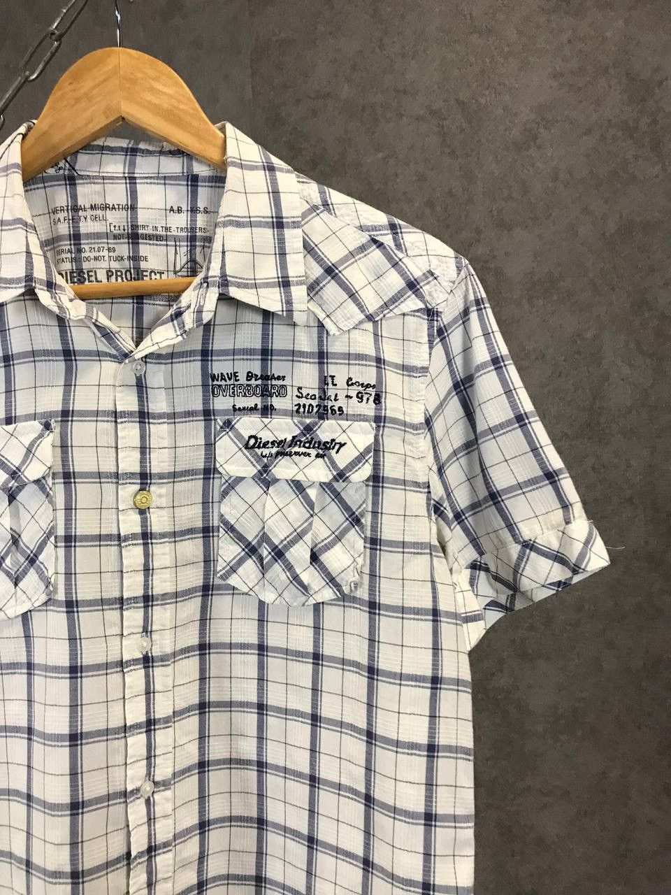 Designer × Diesel × Vintage Diesel vintage designer shirt Size US S / EU 44-46 / 1 - 2 Thumbnail