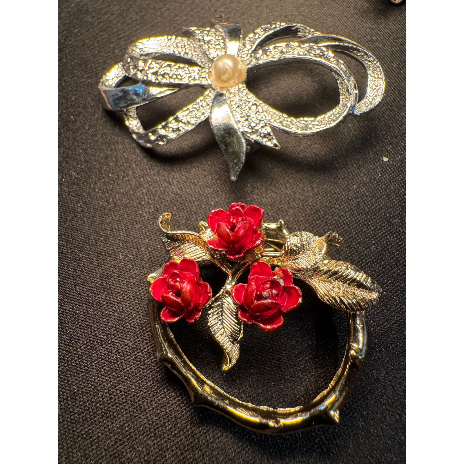 Other Lot of 7 Vintage Gerry's Brooches. Christmas Theme Size ONE SIZE - 4 Thumbnail