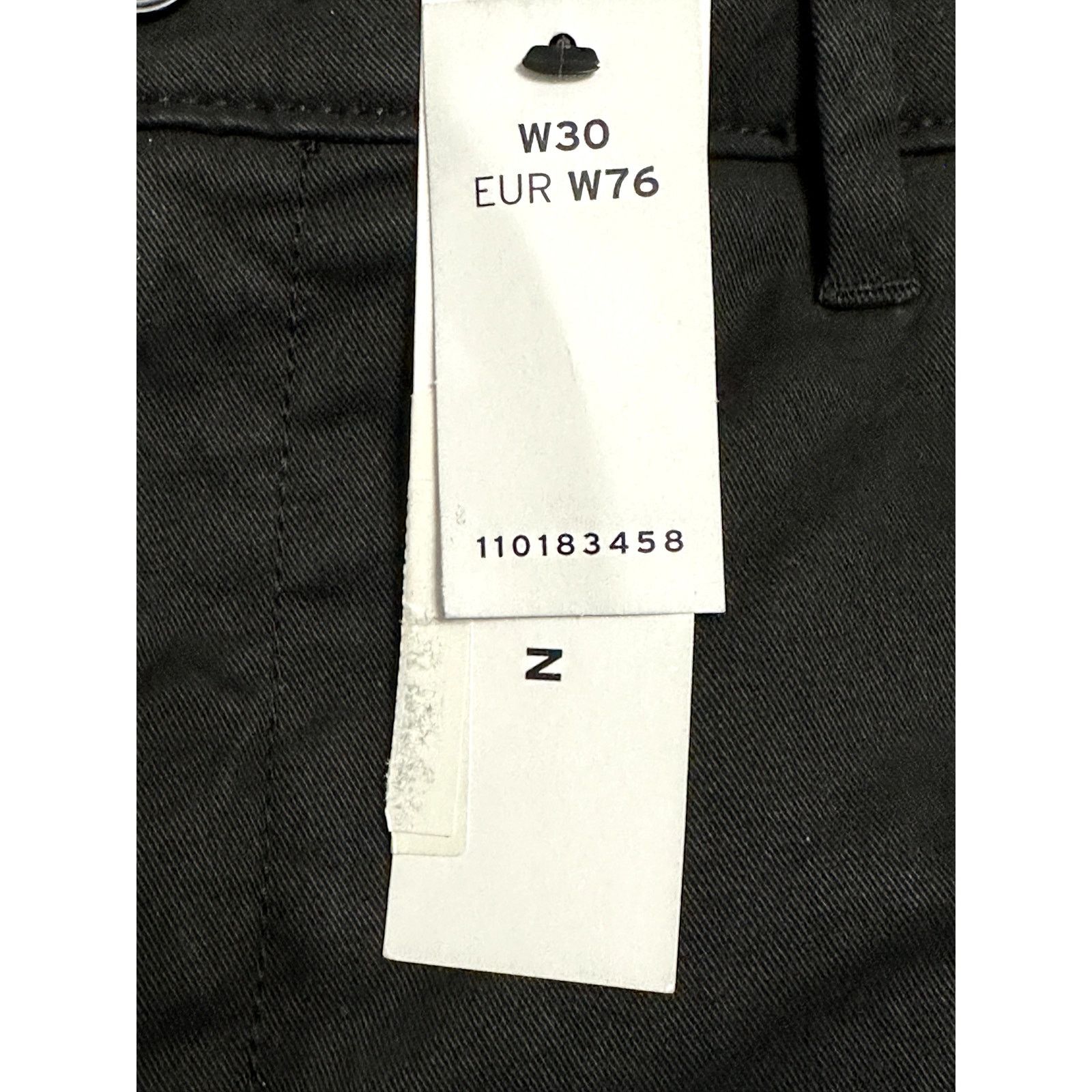 Topman Topman Men's Black Chino Shorts Pockets Slim Fit 30 NWT Size US 30 / EU 46 - 8 Thumbnail