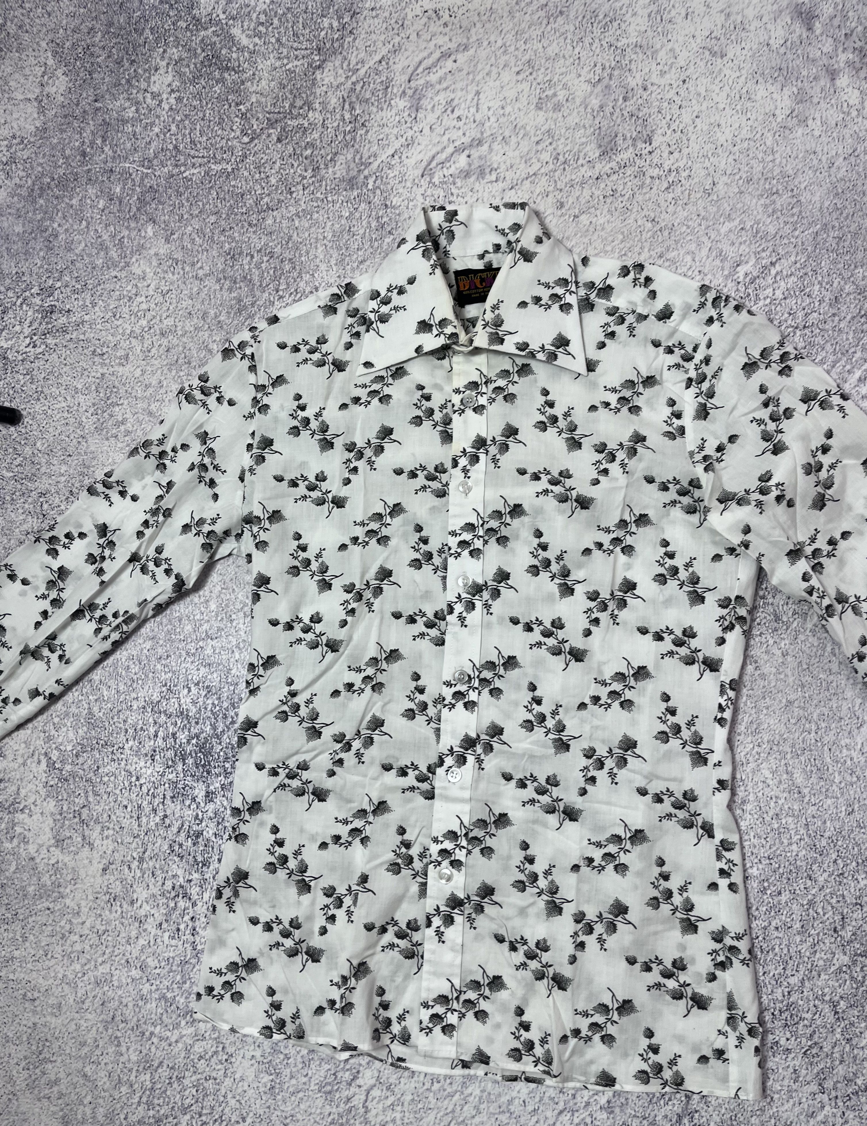 Japanese Brand × Vintage Vintage men’s shirt Bickens made in Hong Kong size S Size US S / EU 44-46 / 1 - 5 Thumbnail
