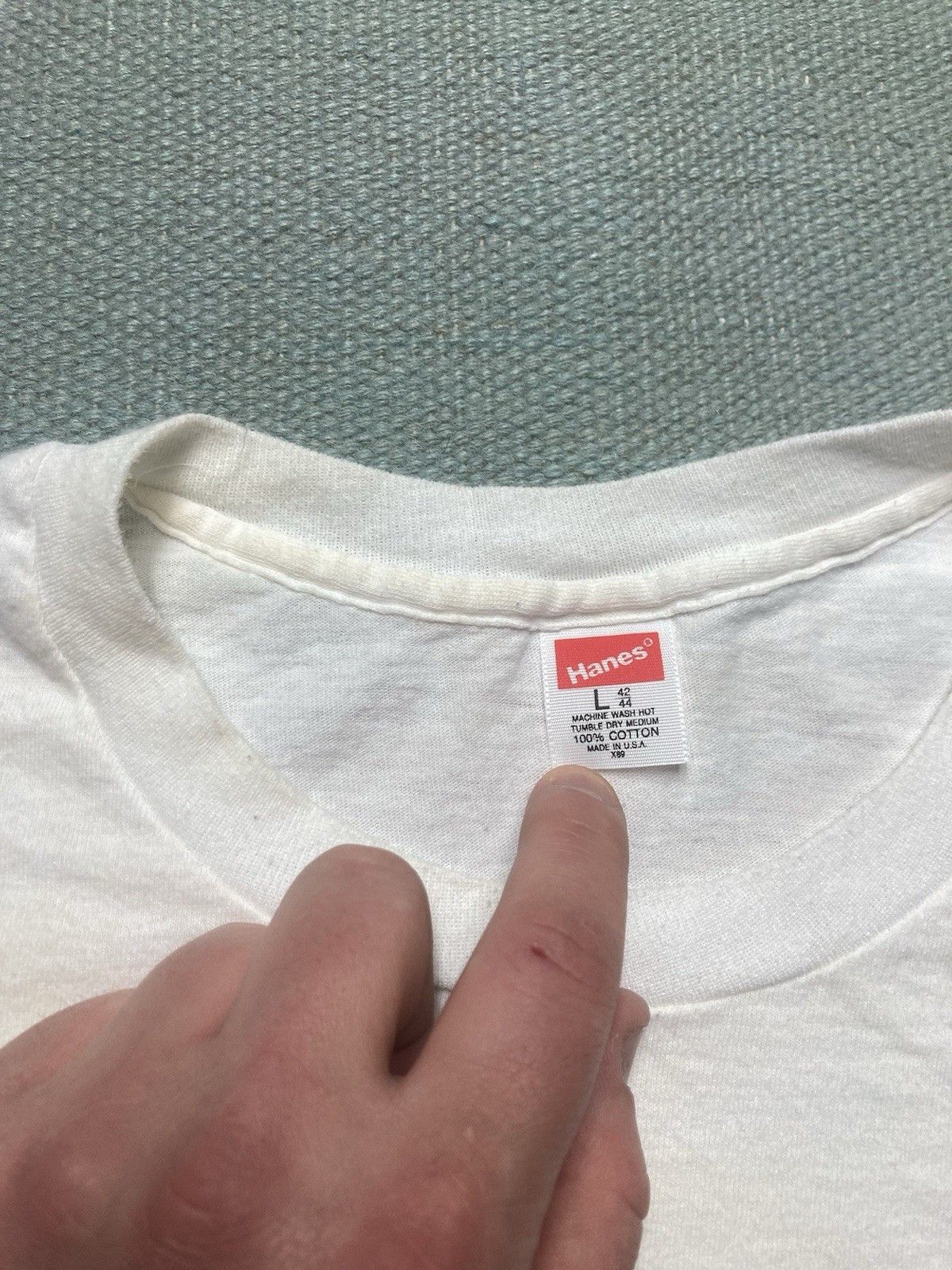 Hanes × Vintage 80s graphic t shirt cooperstown New York home of baseball L Size US L / EU 52-54 / 3 - 5 Thumbnail
