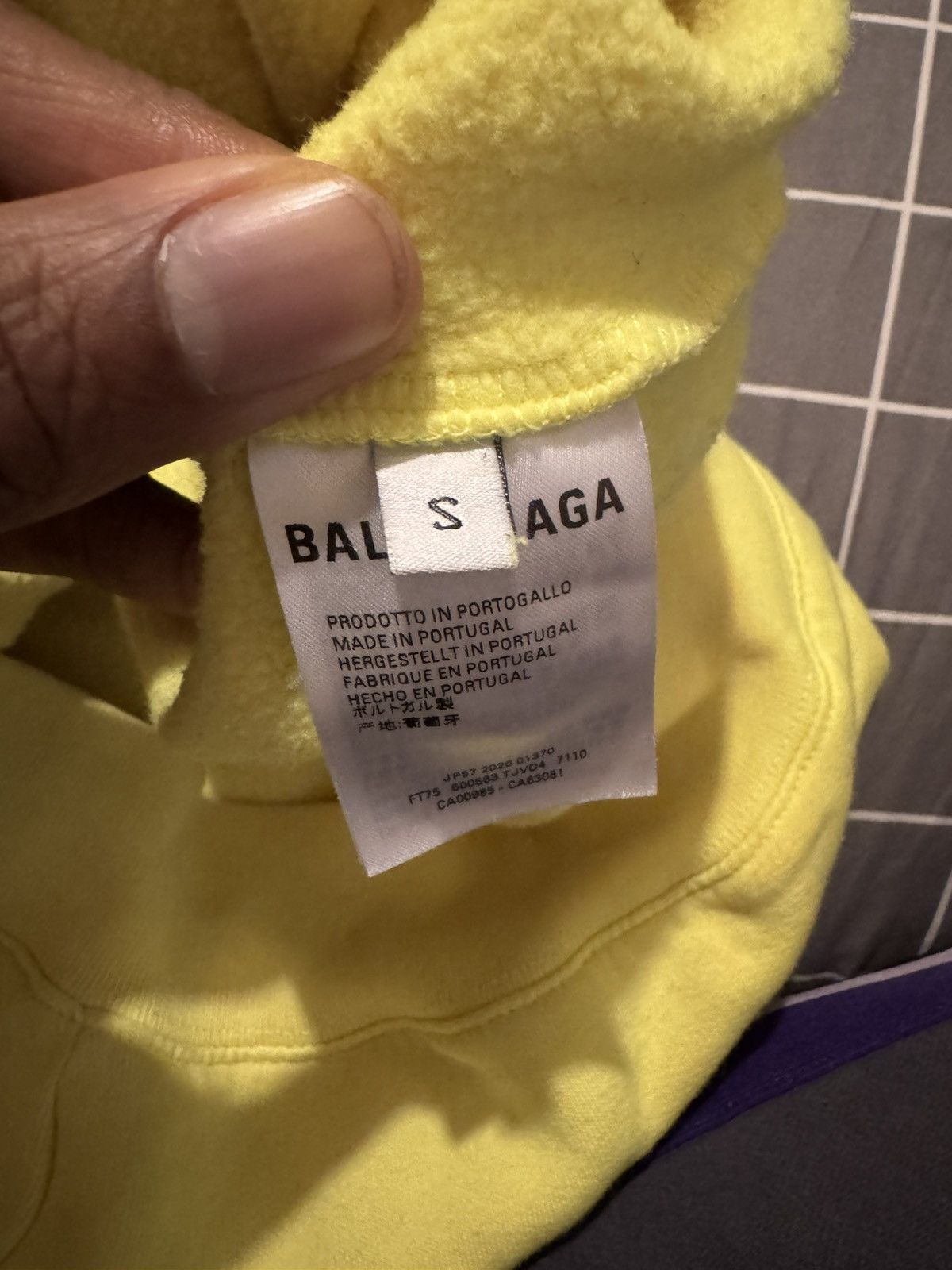 Balenciaga Balenciaga Hoodie - Lime Green Size US S / EU 44-46 / 1 - 3 Thumbnail