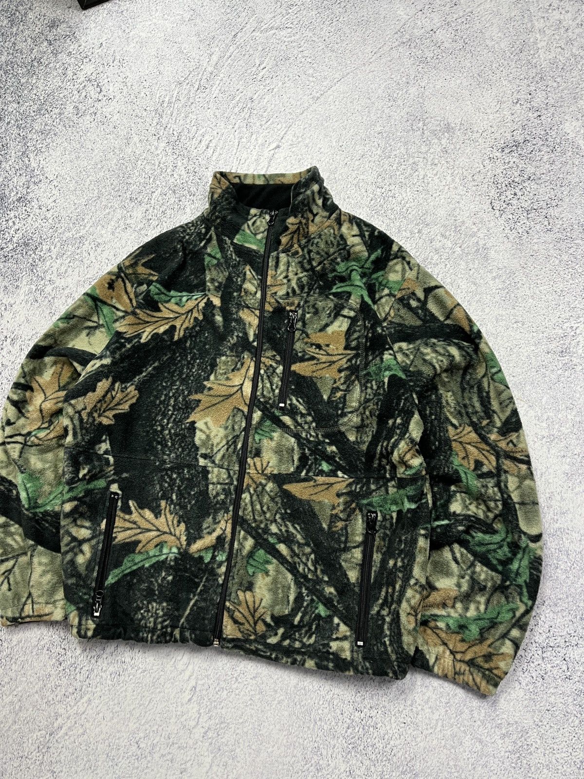 Realtree × Vintage Vintage Realtree Camo Fleece Jacket Streetwear Hype Y2k Size US M / EU 48-50 / 2 - 3 Thumbnail