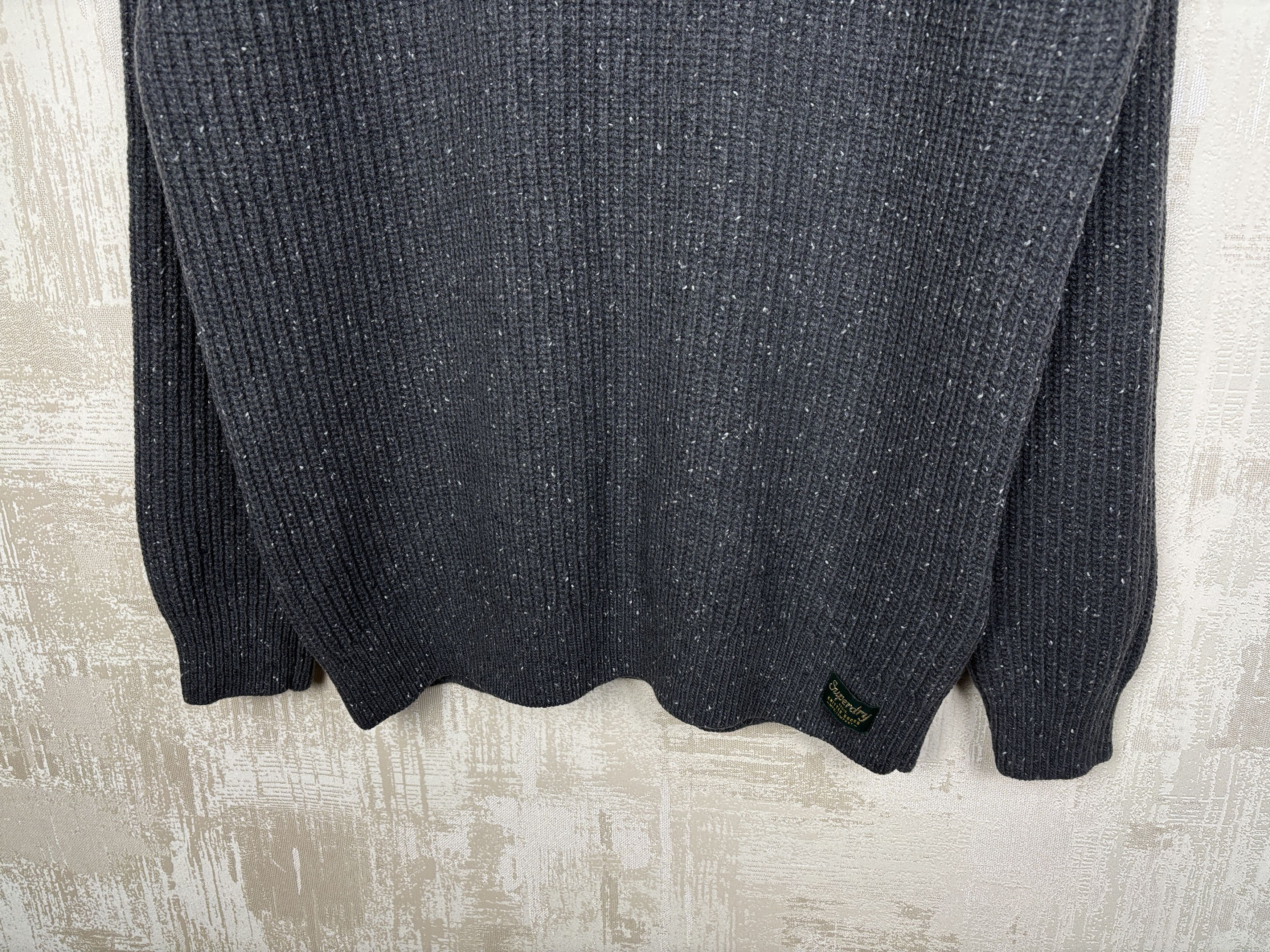 Superdry SuperDry Wool Blend Mock Neck Knit Sweater size fits like XL Size US XL / EU 56 / 4 - 5 Thumbnail