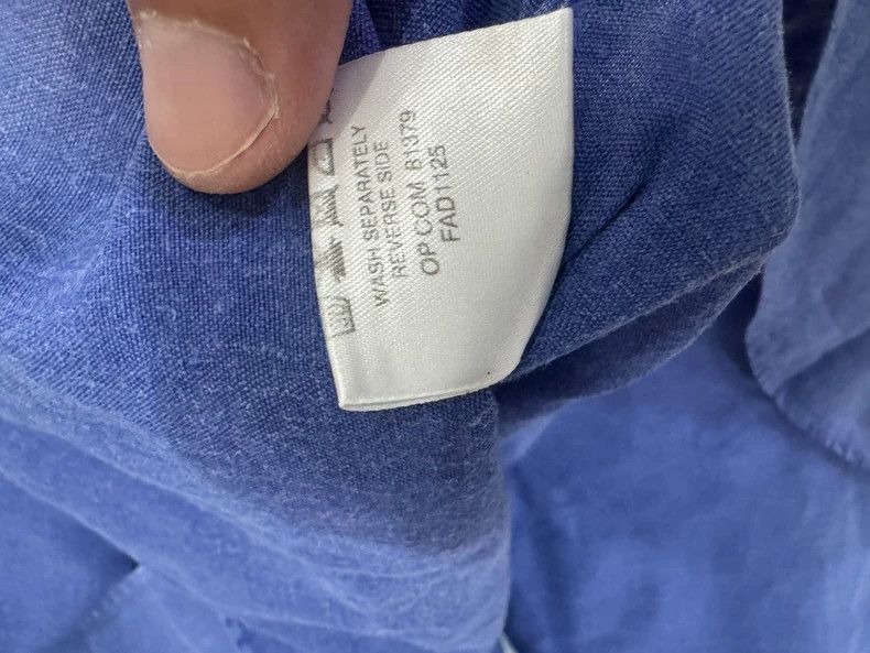 Loro Piana LORO PIANA Cotton denim shirt Size XL / US 12-14 / IT 48-50 - 6 Thumbnail