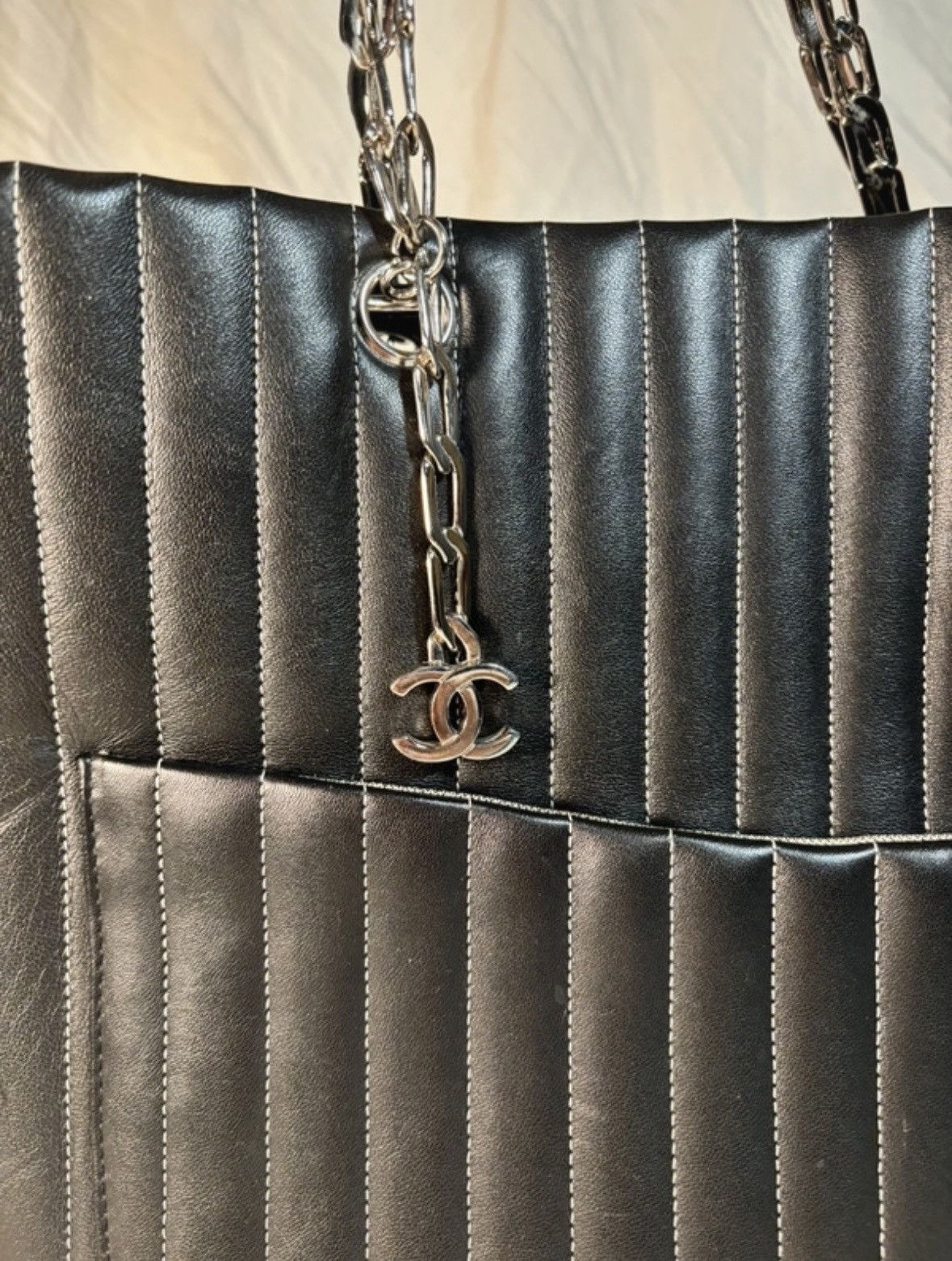 Chanel CHANEL Mademoiseille leather shoulder bag Size ONE SIZE - 2 Thumbnail