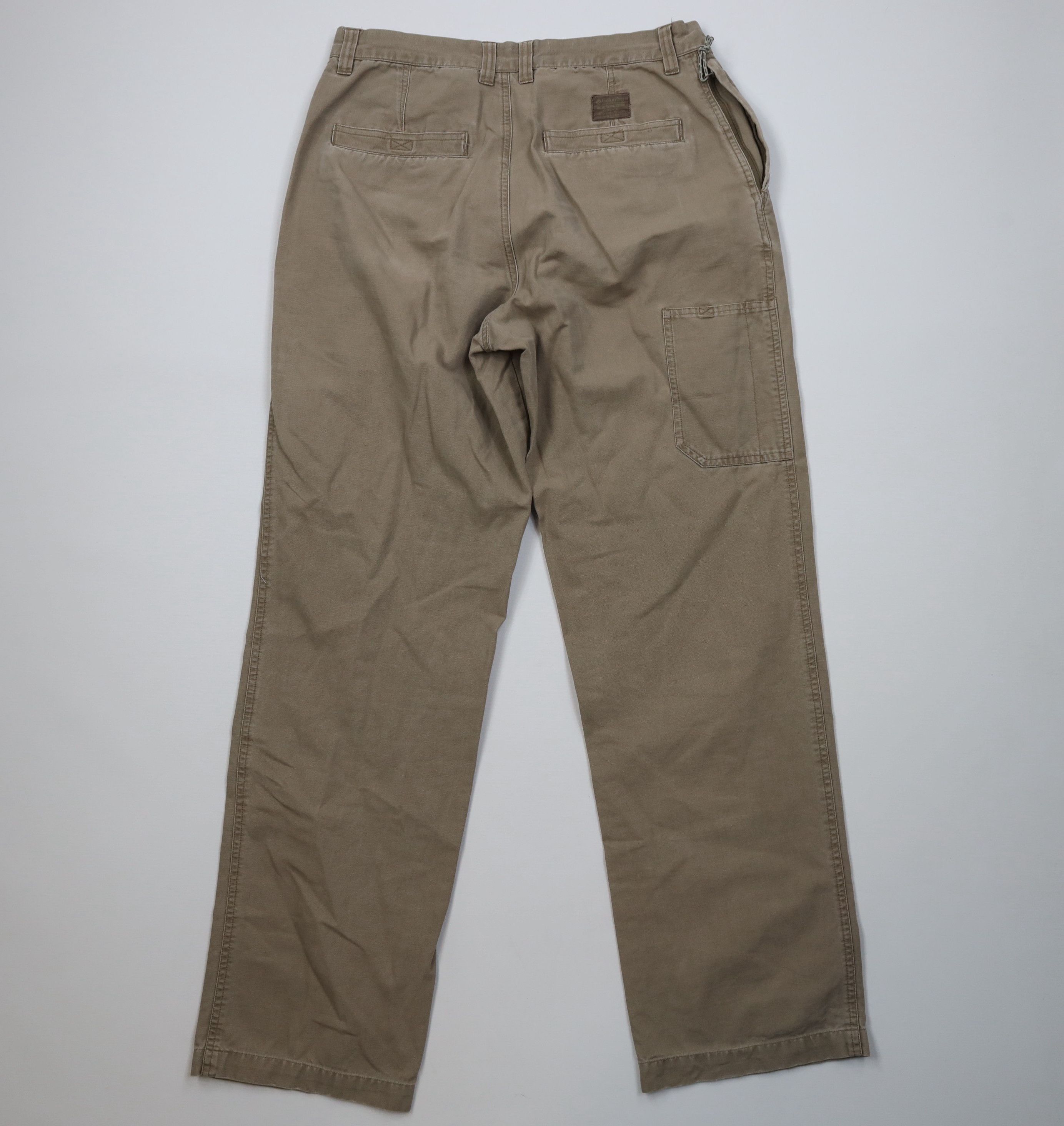 Columbia Vintage Y2K Columbia Wide Leg Canvas Pants Trekking Hiking Size US 32 / EU 48 - 10 Thumbnail