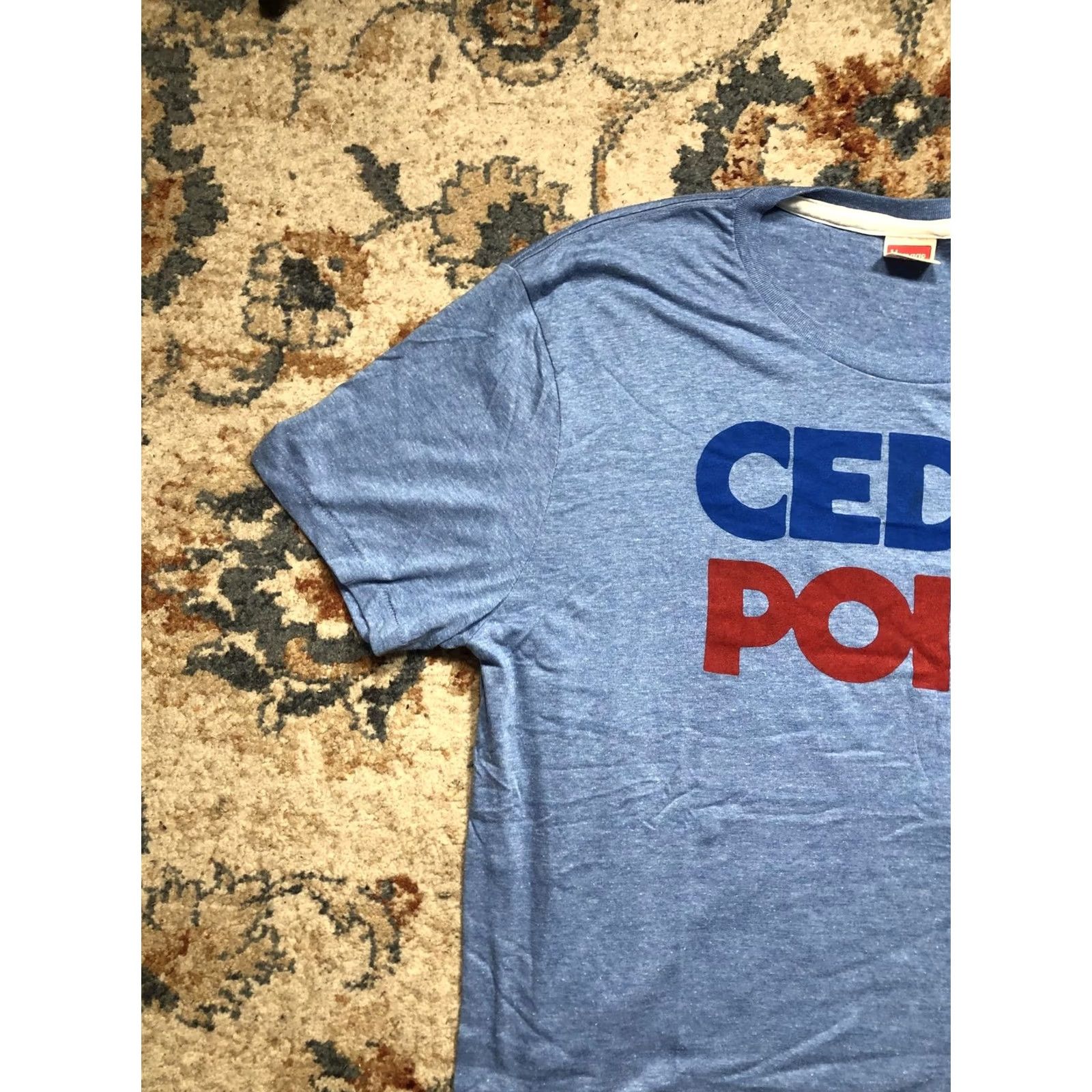 Vintage VINTAGE Cedar Point Shirt Mens XL Blue Homage Graphic Tee Theme Park Size US XL / EU 56 / 4 - 3 Thumbnail