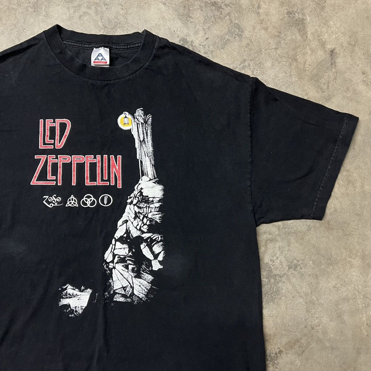 Band Tees × Vintage Vintage 2000’s Led Zeppelin Band T-Shirt Size US XL / EU 56 / 4 - 1 Thumbnail