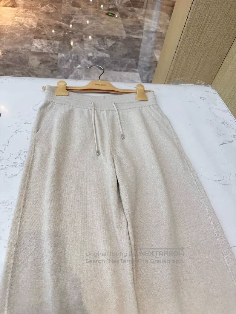 Loro Piana Loro Piana Soft and plush cashmere straight-leg pants with Size 26" / US 2 / IT 38 - 3 Thumbnail