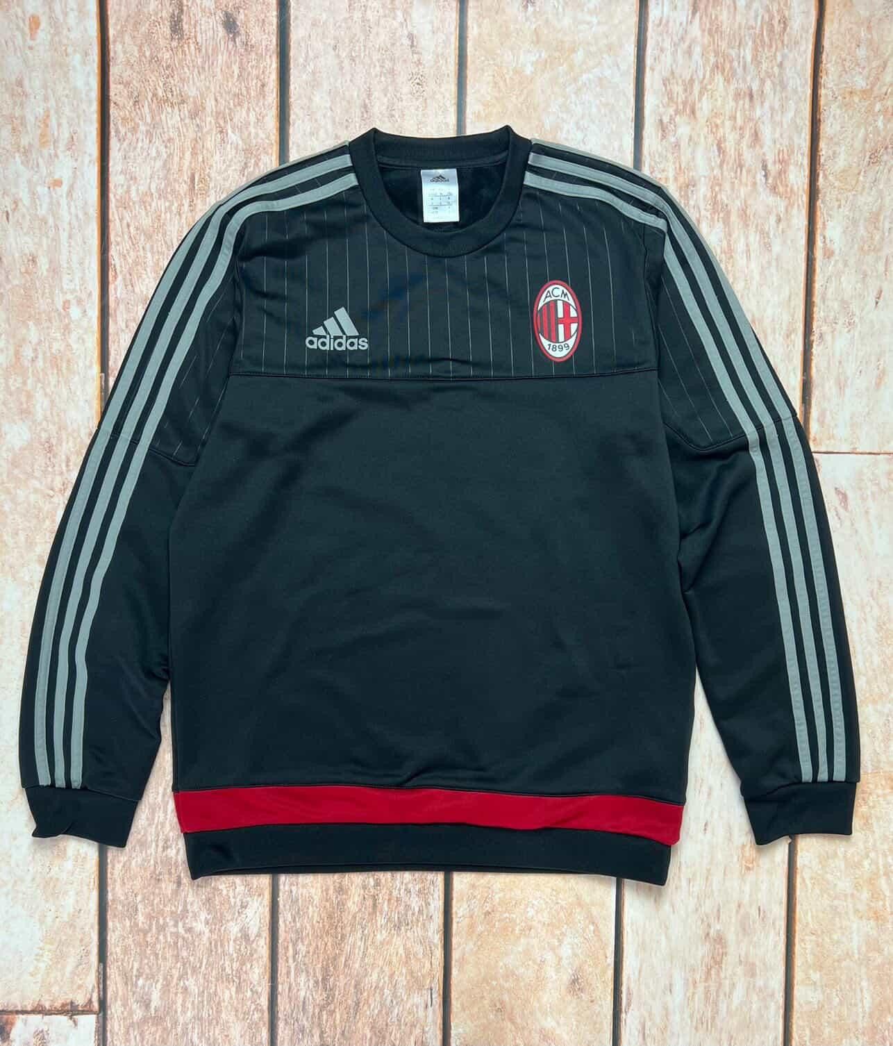 AC Milan Adidas 2015/16 Football soccer training sweatshirt