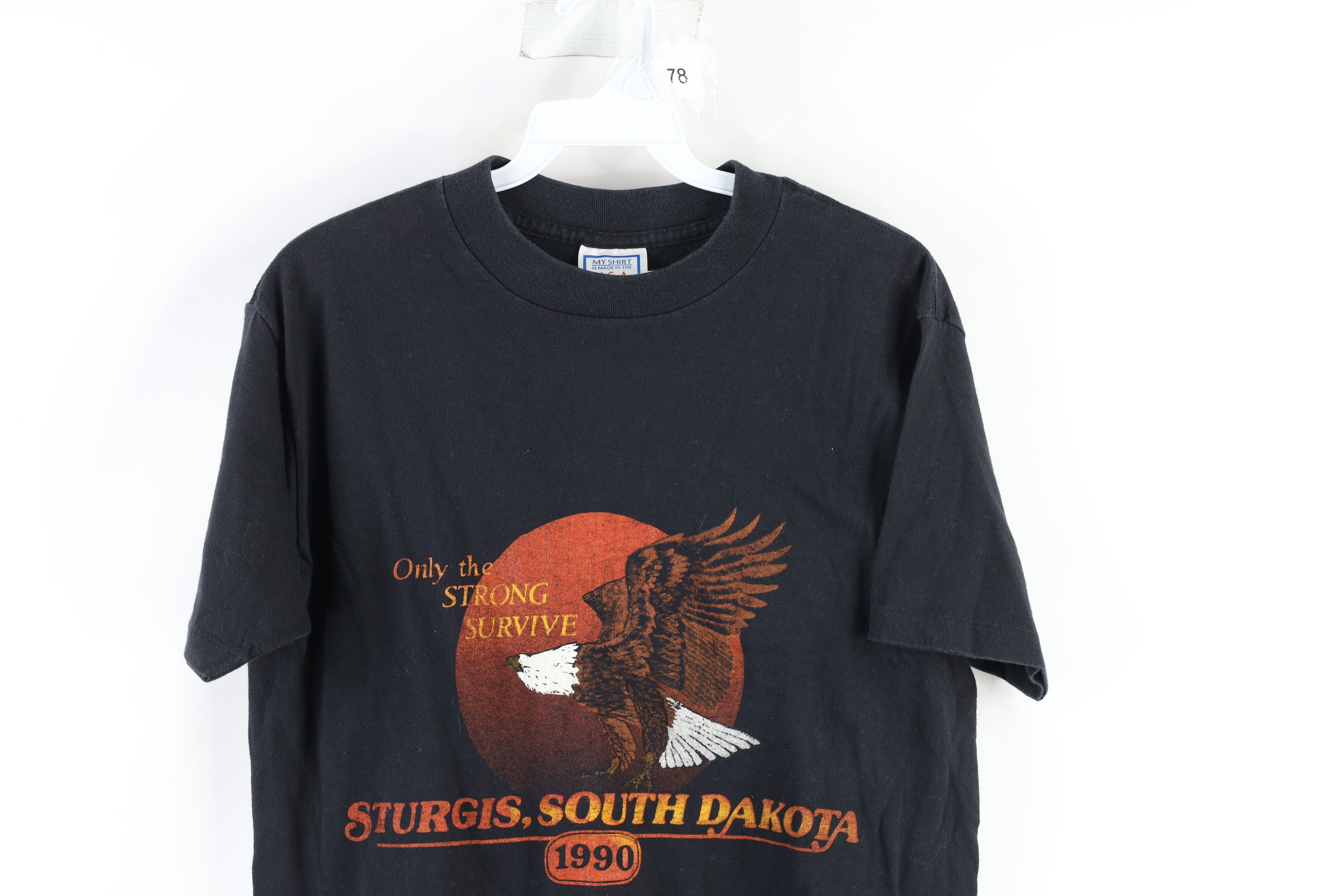 Vintage Vintage 90s 50th Anniversary Sturgis Bike Rally T-Shirt USA Size US L / EU 52-54 / 3 - 2 Thumbnail