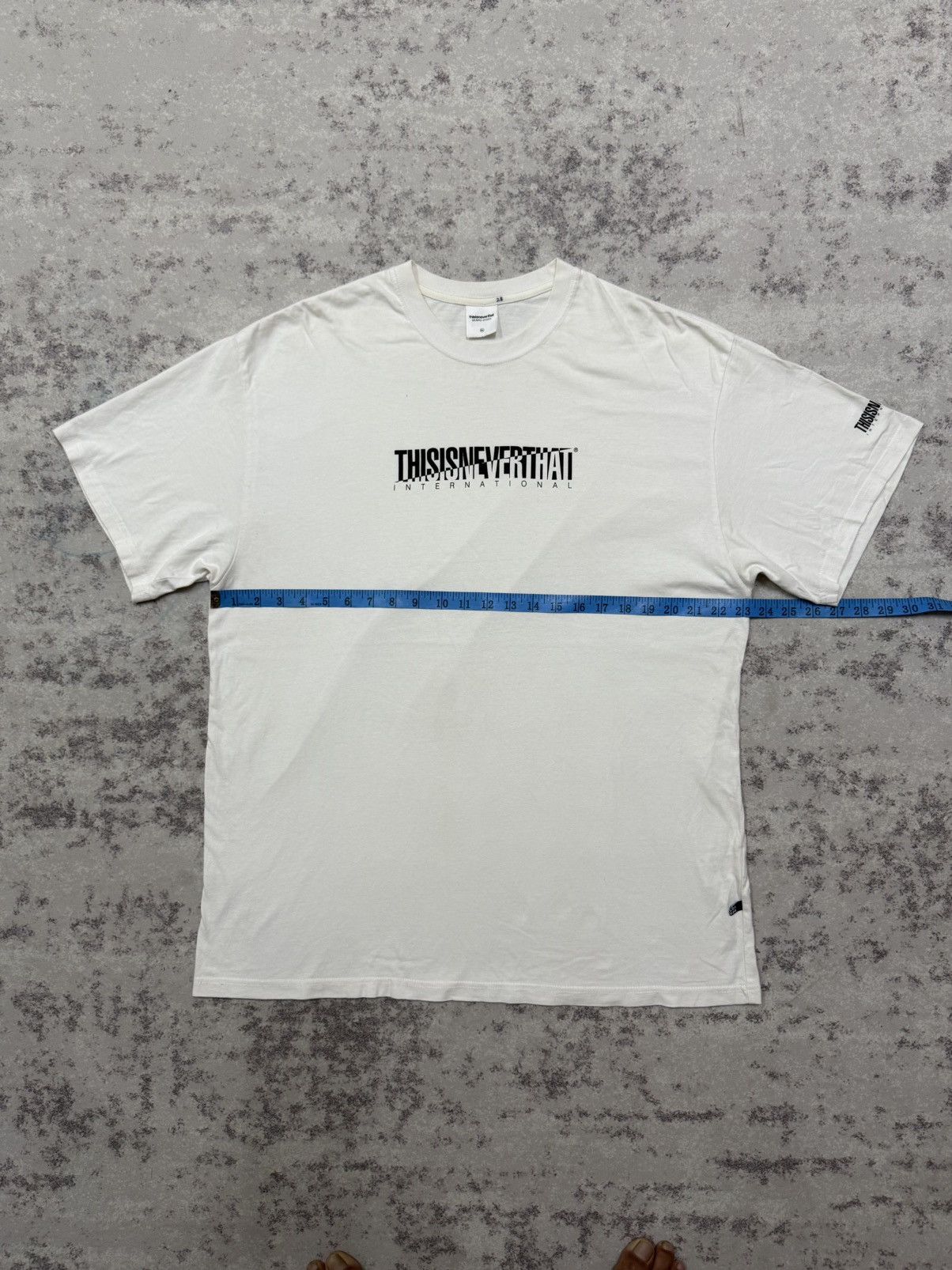 thisisneverthat Thisisneverthat international split logo tshirt Size US XL / EU 56 / 4 - 15 Thumbnail