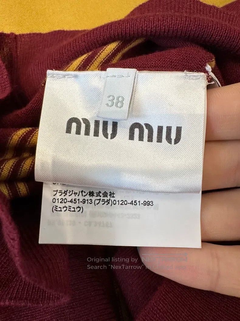 Miu Miu Miu Miu 40 knitwear Size M / US 6-8 / IT 42-44 - 2 Thumbnail