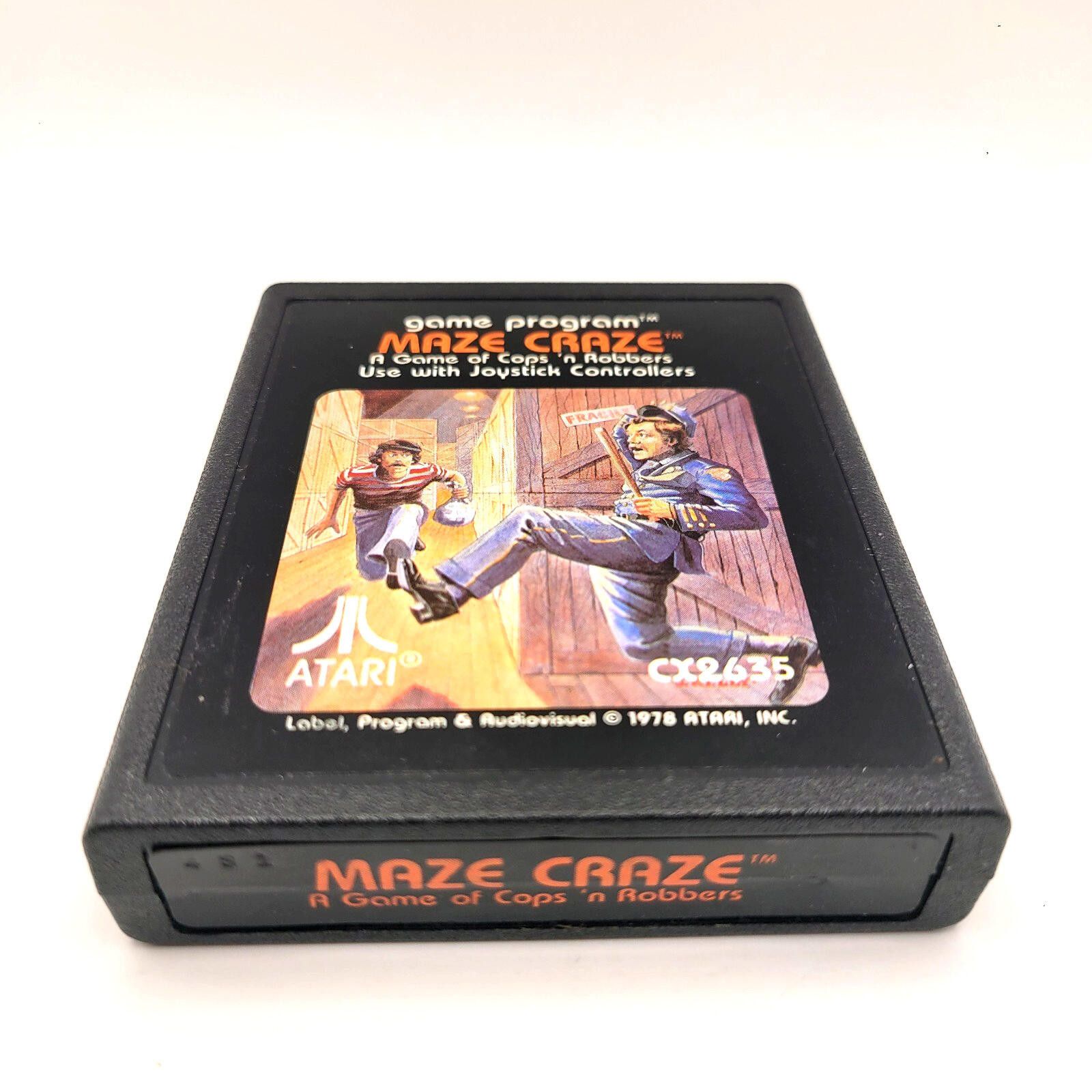 Other Maze Craze Video Game Cartridge (Atari 2600, 1978) Tested Size ONE SIZE - 3 Thumbnail