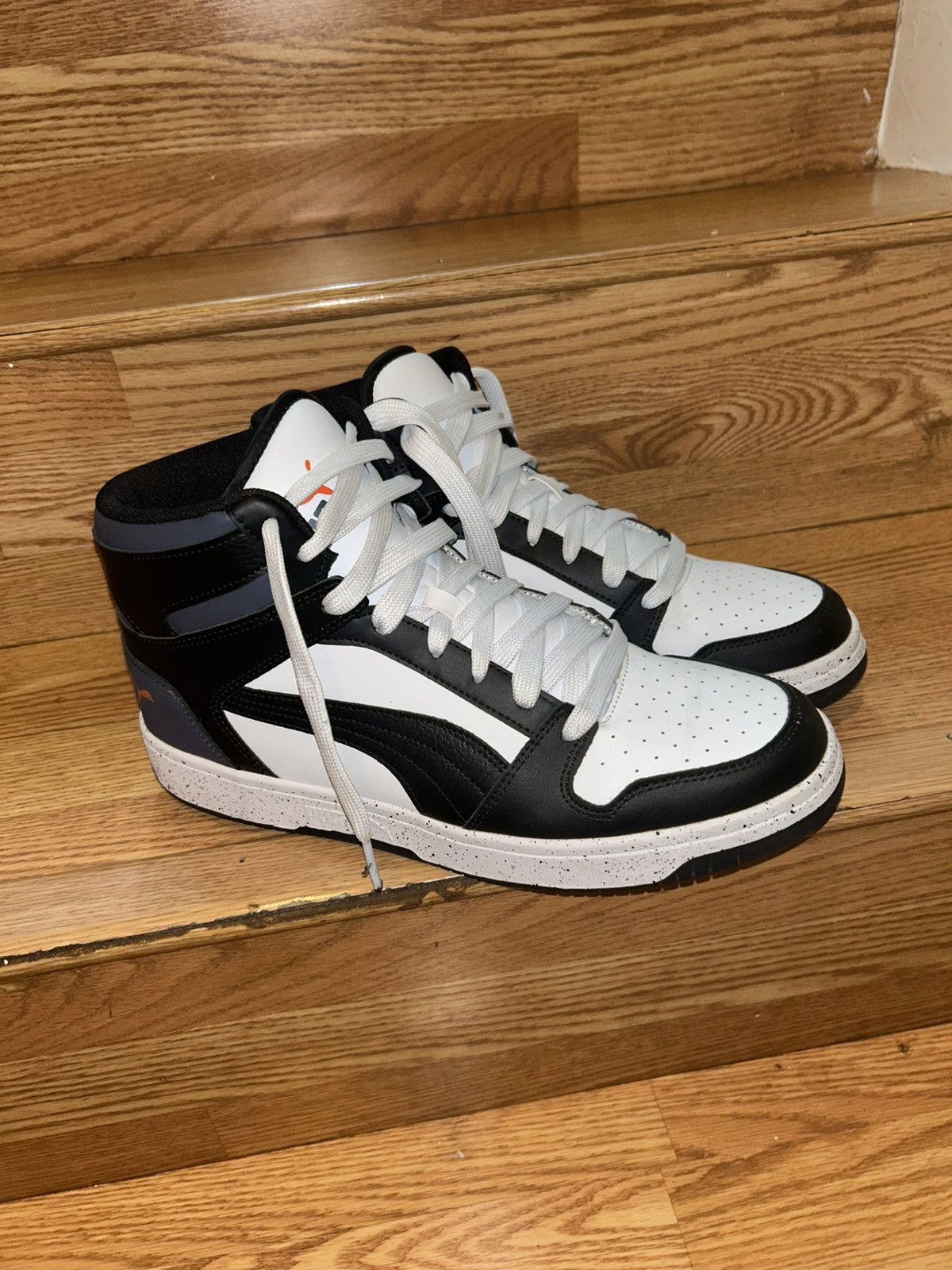 Puma White Puma Men’s Rebound Layup Sneaker Size US 12 / EU 45 - 6 Thumbnail
