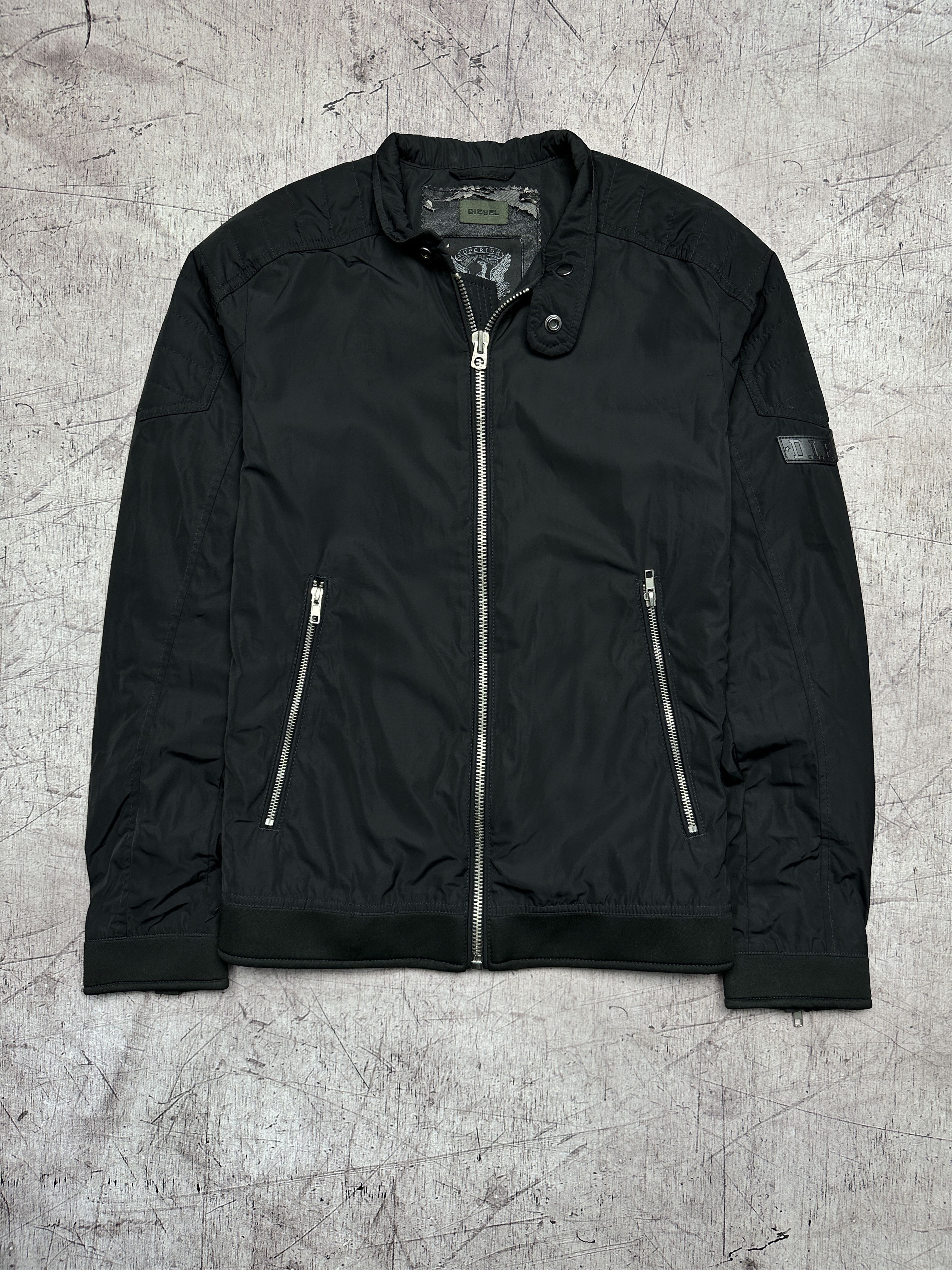 Diesel Diesel x Ducati Light Bomber Black Jacket | Grailed