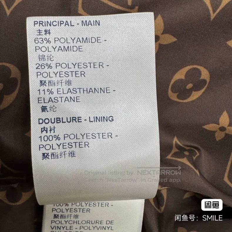 Louis Vuitton Louis Vuitton Full-print presbyopic detachable cap button Size S / US 4 / IT 40 - 6 Thumbnail