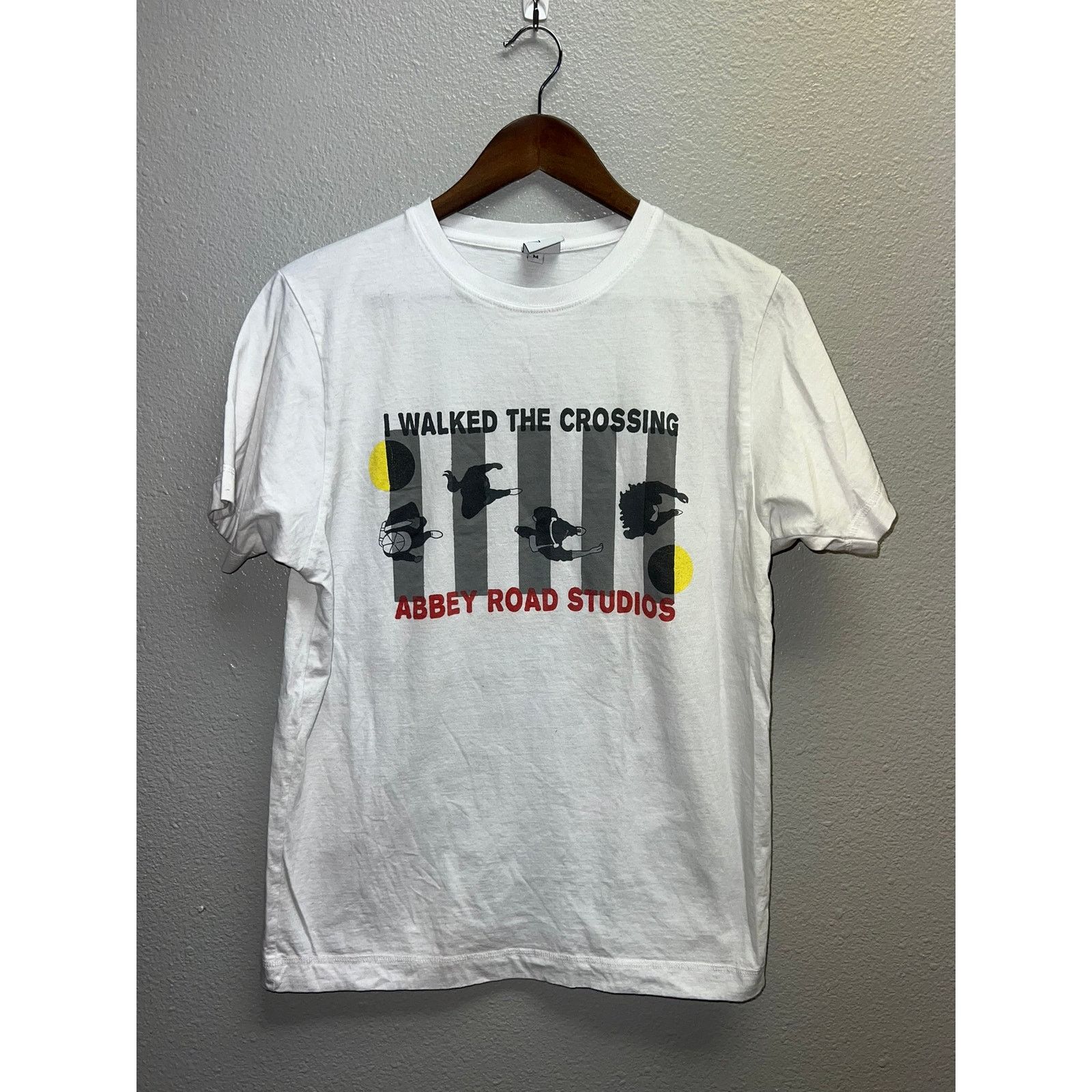 Vintage Abbey Road Studios Shirt I Walked The Crossing The Beatles M Size US M / EU 48-50 / 2 - 1 Thumbnail