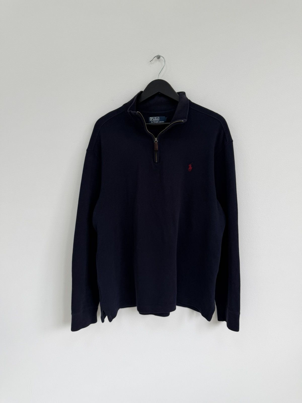 Polo Ralph Lauren Polo Ralph Lauren 1/4 Zip Knit Sweater Jacket OldMoney Size US L / EU 52-54 / 3 - 1 Thumbnail
