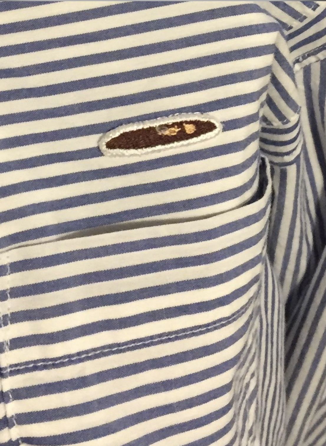 Bape Bape logo long sleeve button up shirt Size US M / EU 48-50 / 2 - 3 Thumbnail