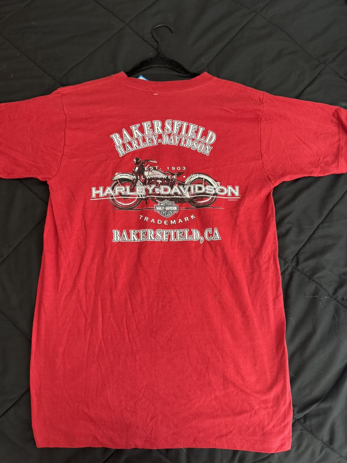 Harley Davidson HARLEY DAVIDSON BAKERSFIELD, CA TEE Size US M / EU 48-50 / 2 - 3 Thumbnail